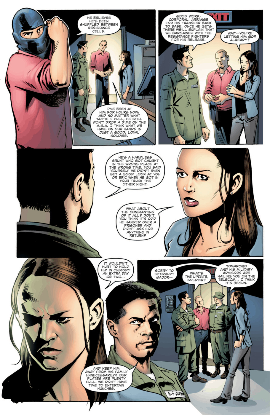 Read online Jericho Season 4 comic -  Issue #2 - 7