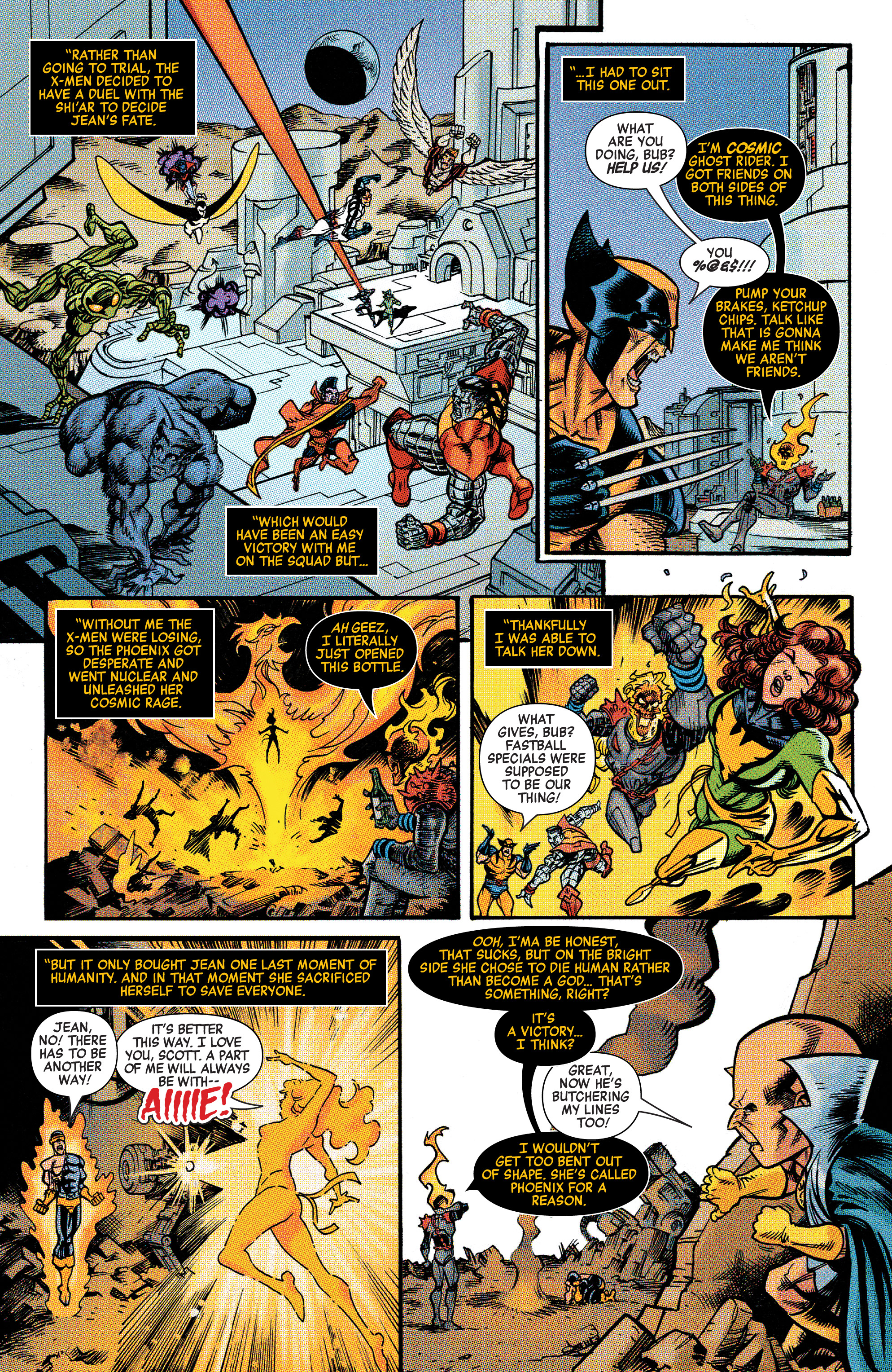 Read online Cosmic Ghost Rider Destroys Marvel History comic -  Issue # _TPB - 50