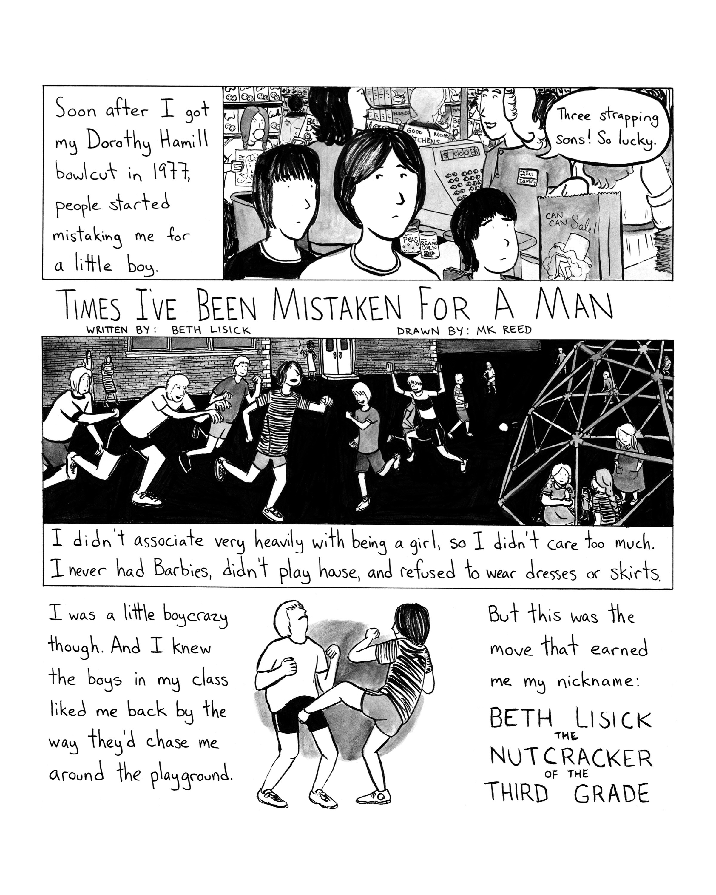 Read online The Big Feminist BUT: Comics About Women comic -  Issue # TPB (Part 1) - 38