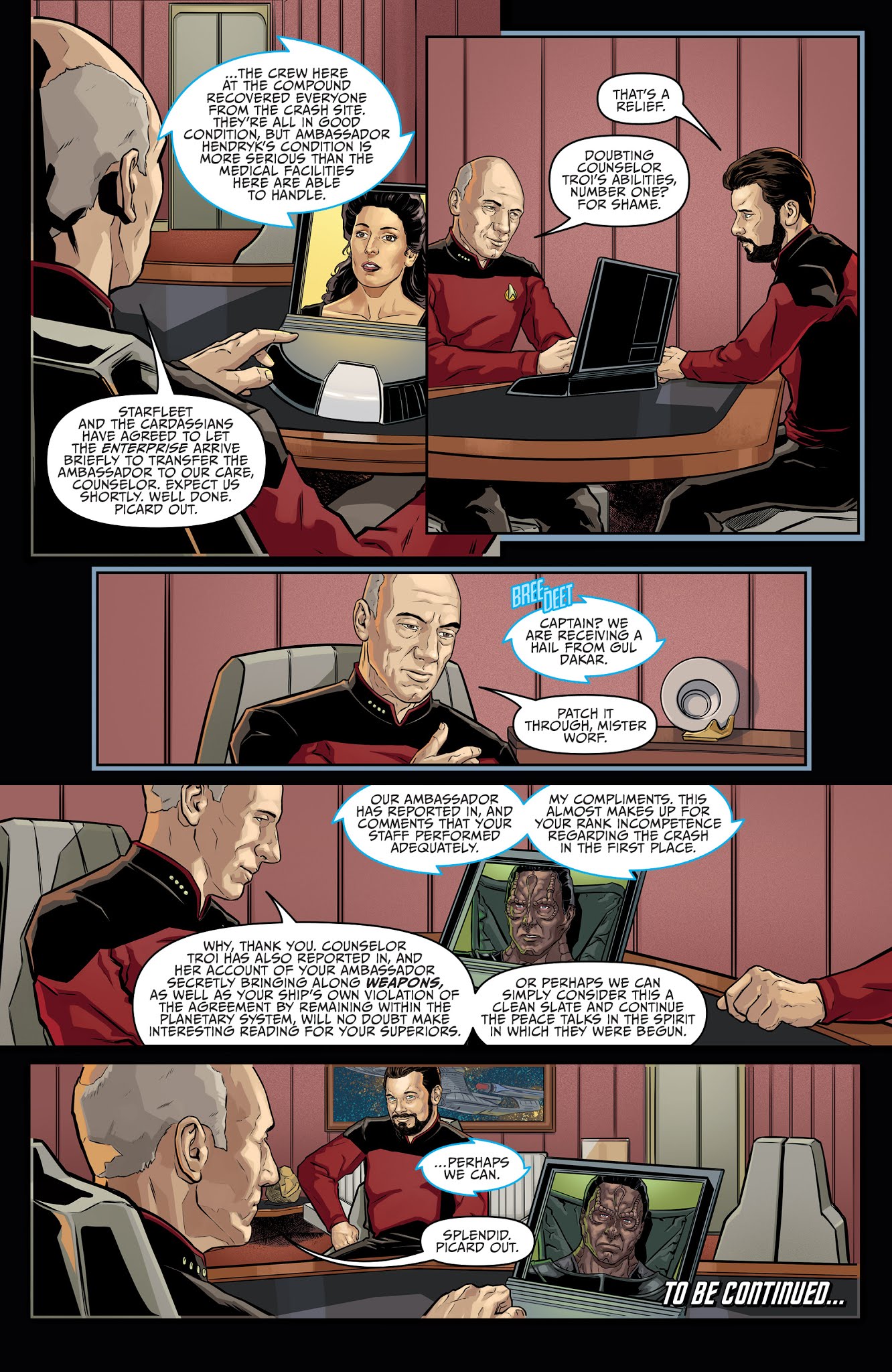 Read online Star Trek: The Next Generation: Terra Incognita comic -  Issue #2 - 22