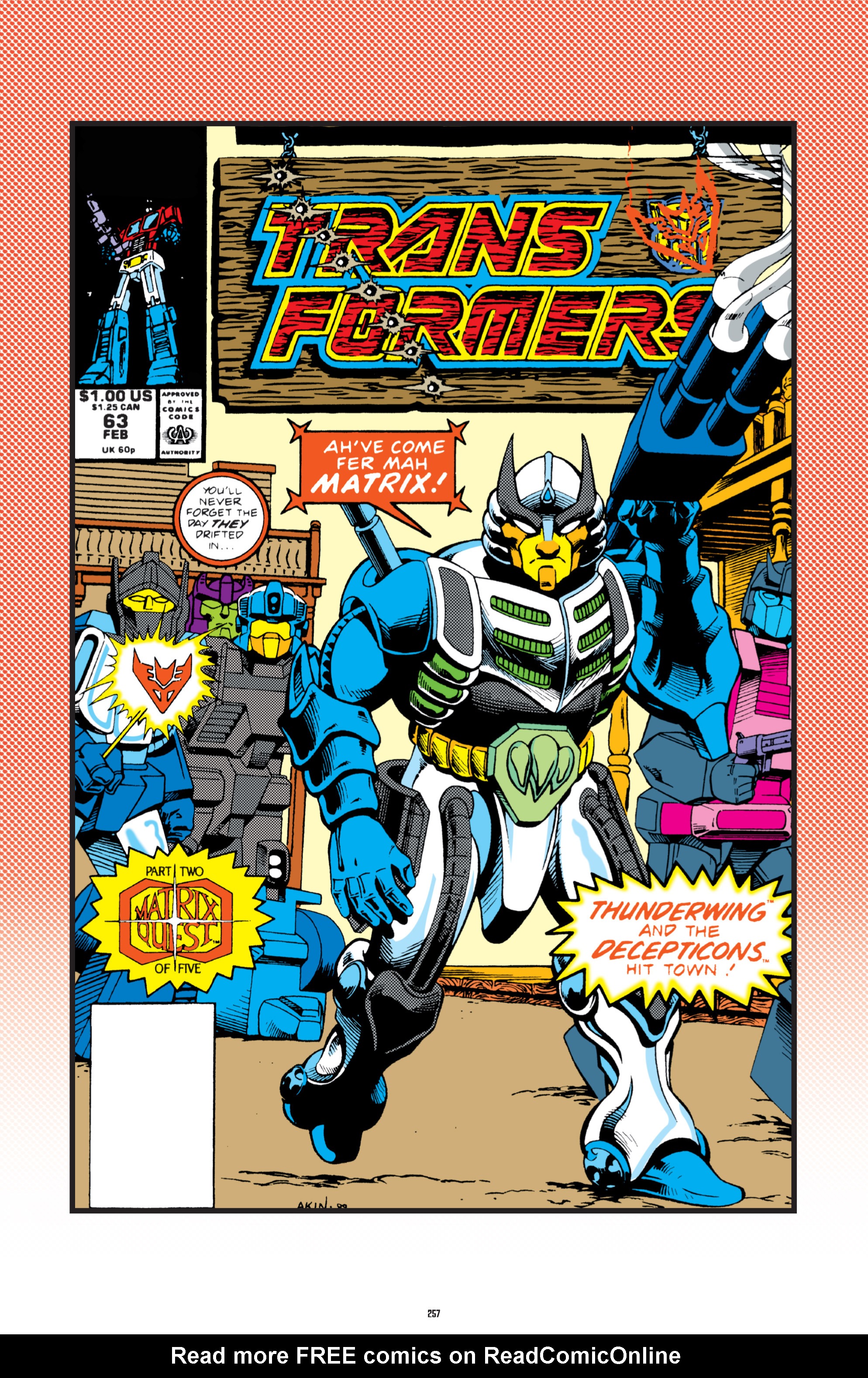 Read online The Transformers Classics comic -  Issue # TPB 5 - 258