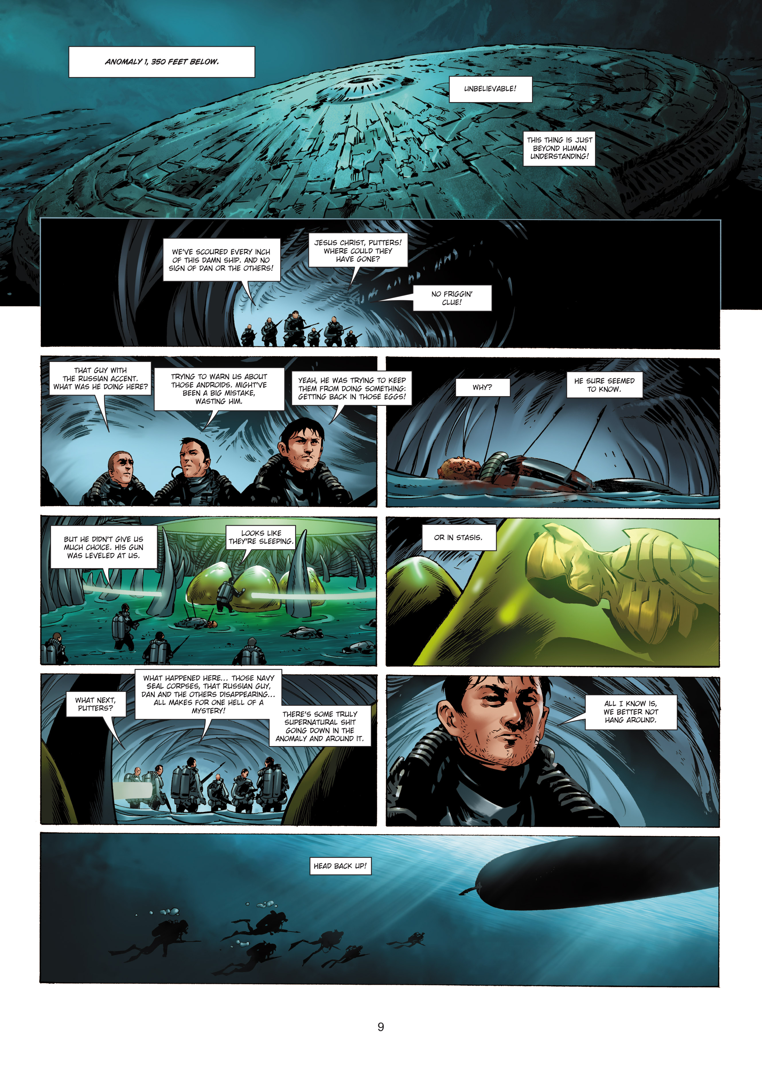 Read online Olympus Mons Vol. 1: Anomaly One comic -  Issue #5 - 9