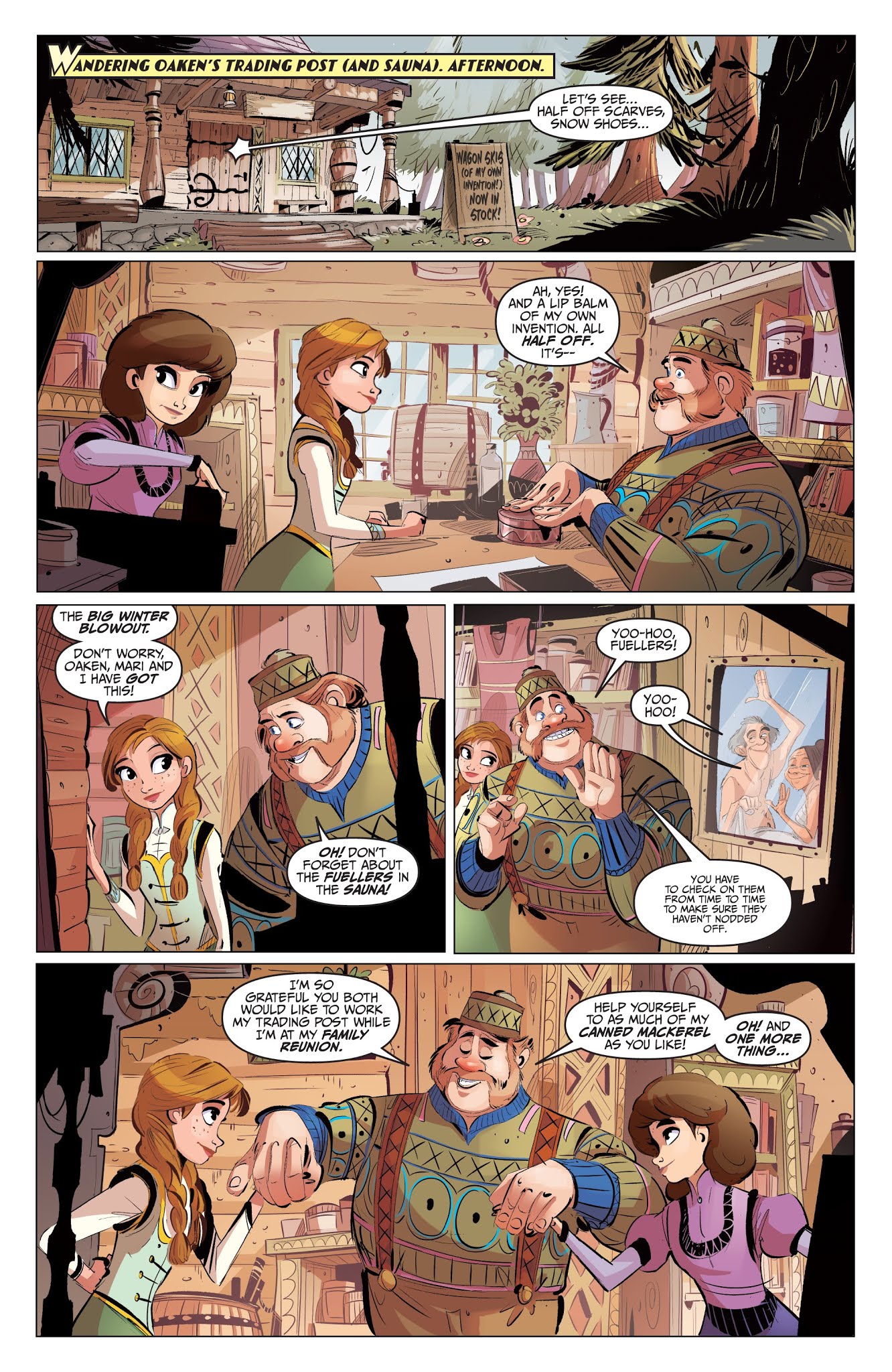 Read online Disney Frozen: Breaking Boundaries comic -  Issue #2 - 12