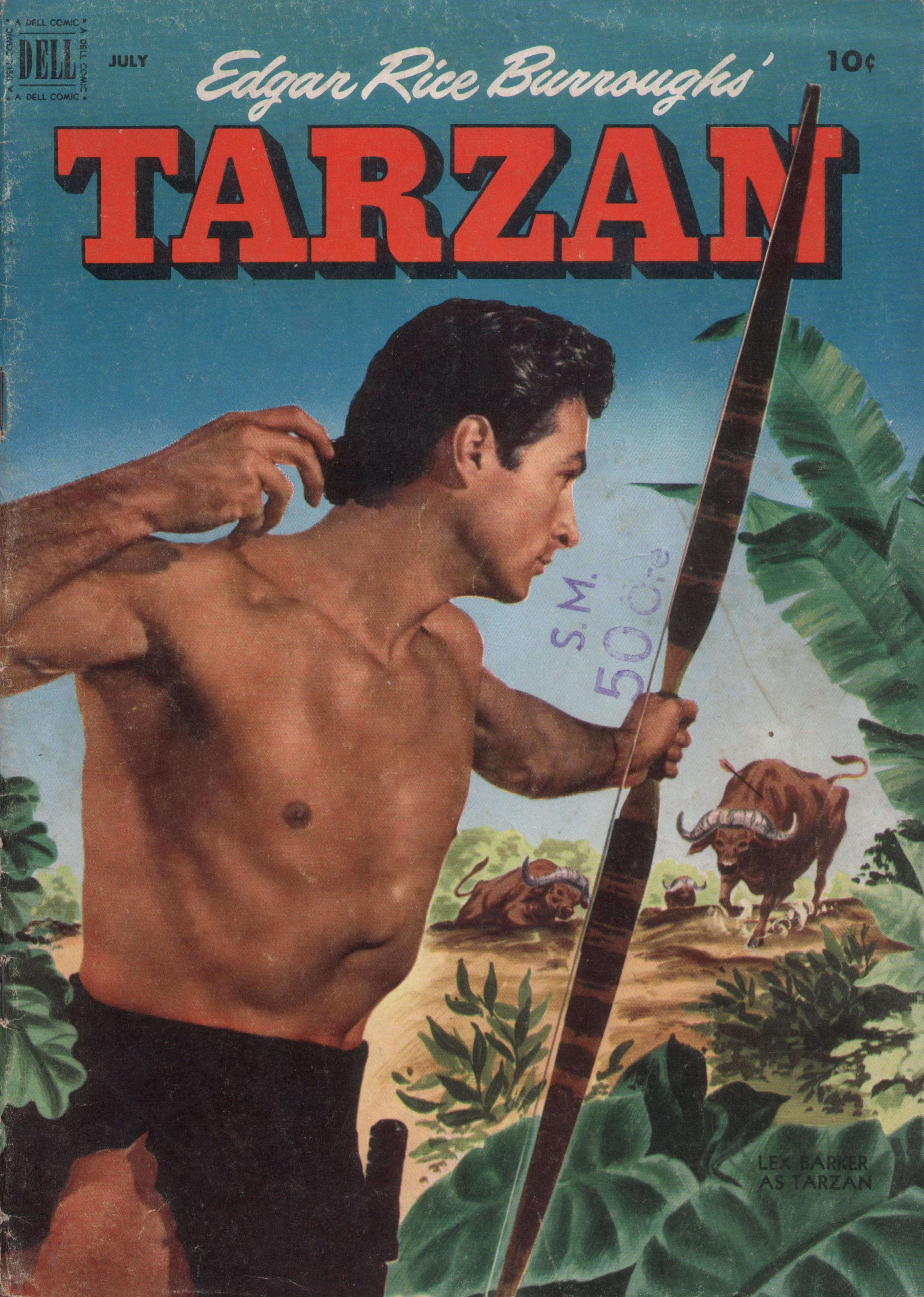 Read online Tarzan (1948) comic -  Issue #34 - 1