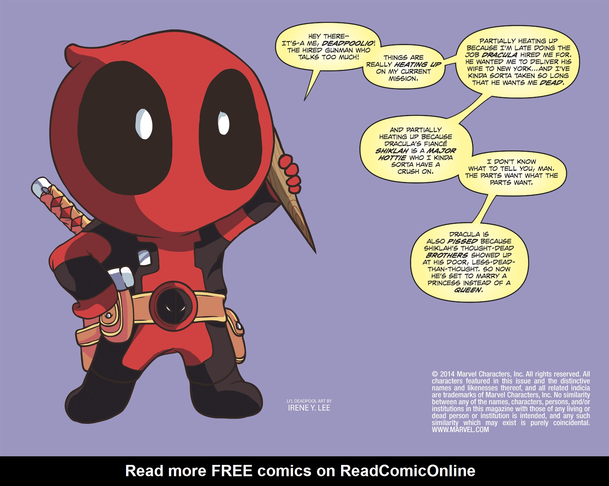 Read online Deadpool: Dracula's Gauntlet comic -  Issue # Part 6 - 66