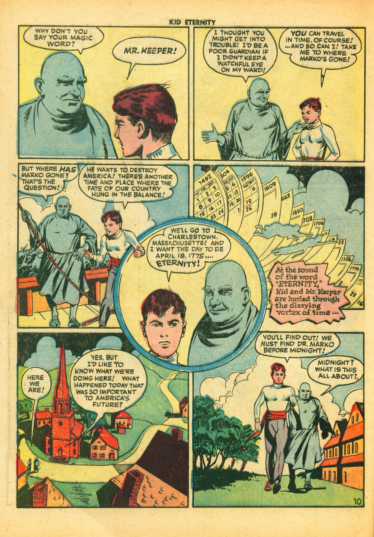 Read online Kid Eternity (1946) comic -  Issue #2 - 46