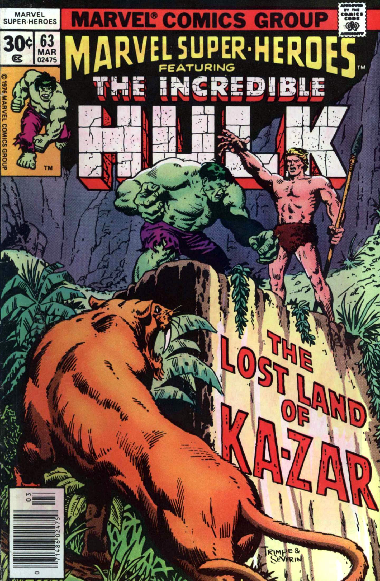 Read online Marvel Super-Heroes comic -  Issue #63 - 1