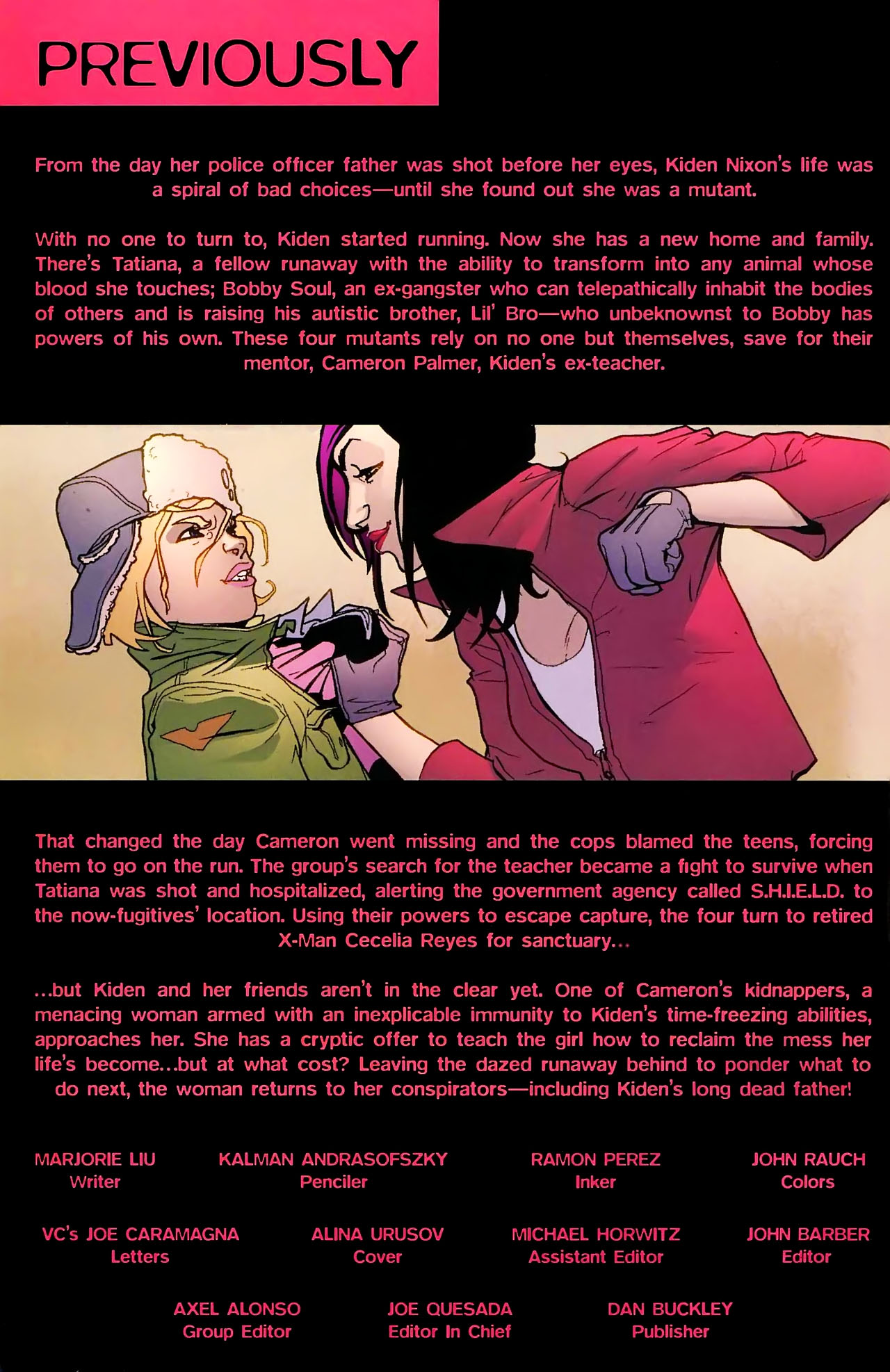 Read online NYX: No Way Home comic -  Issue #5 - 4