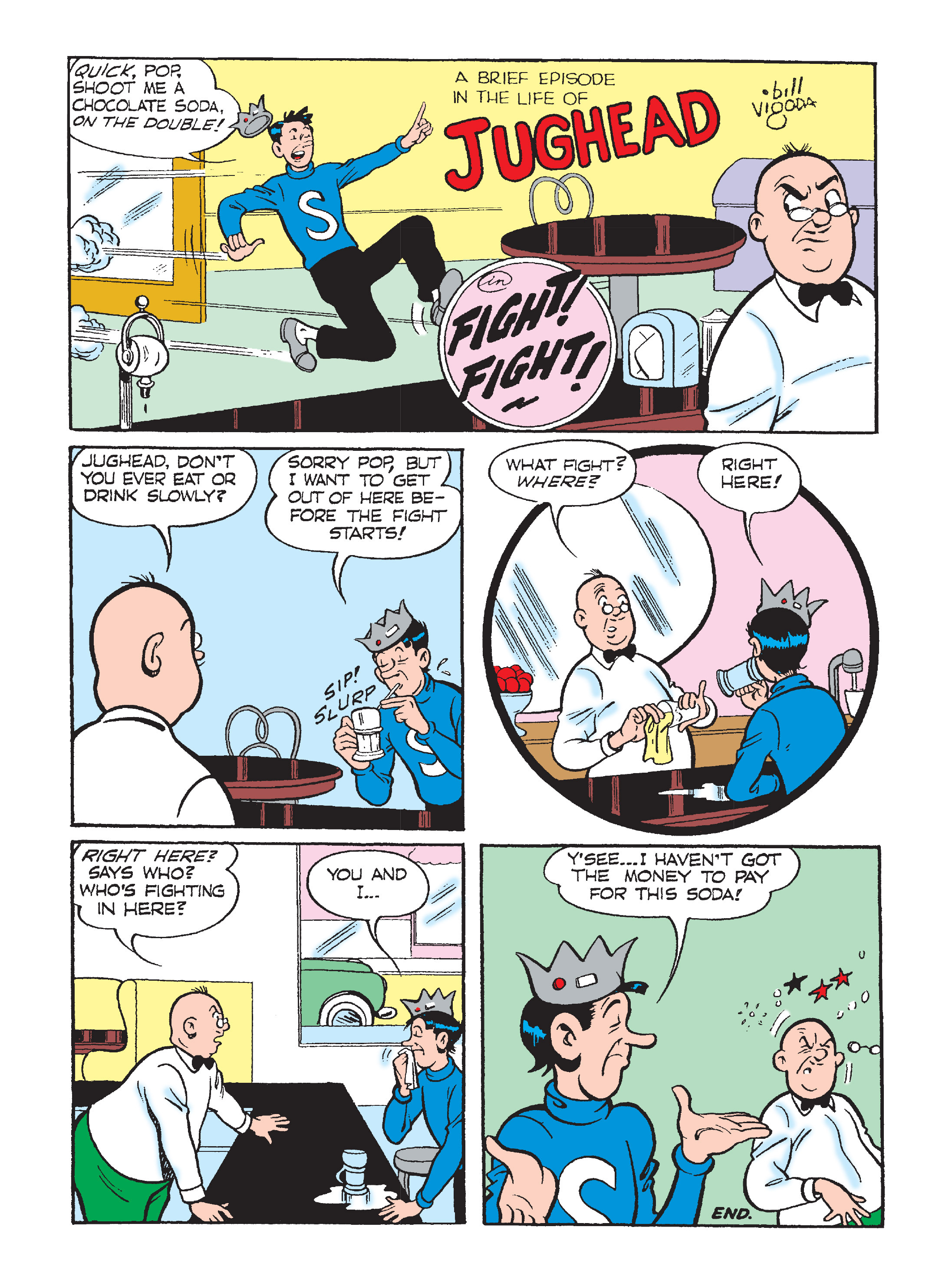 Read online Jughead and Archie Double Digest comic -  Issue #5 - 132