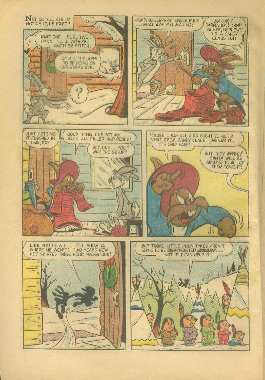 Read online Bugs Bunny's Christmas Funnies comic -  Issue # TPB 8 - 4