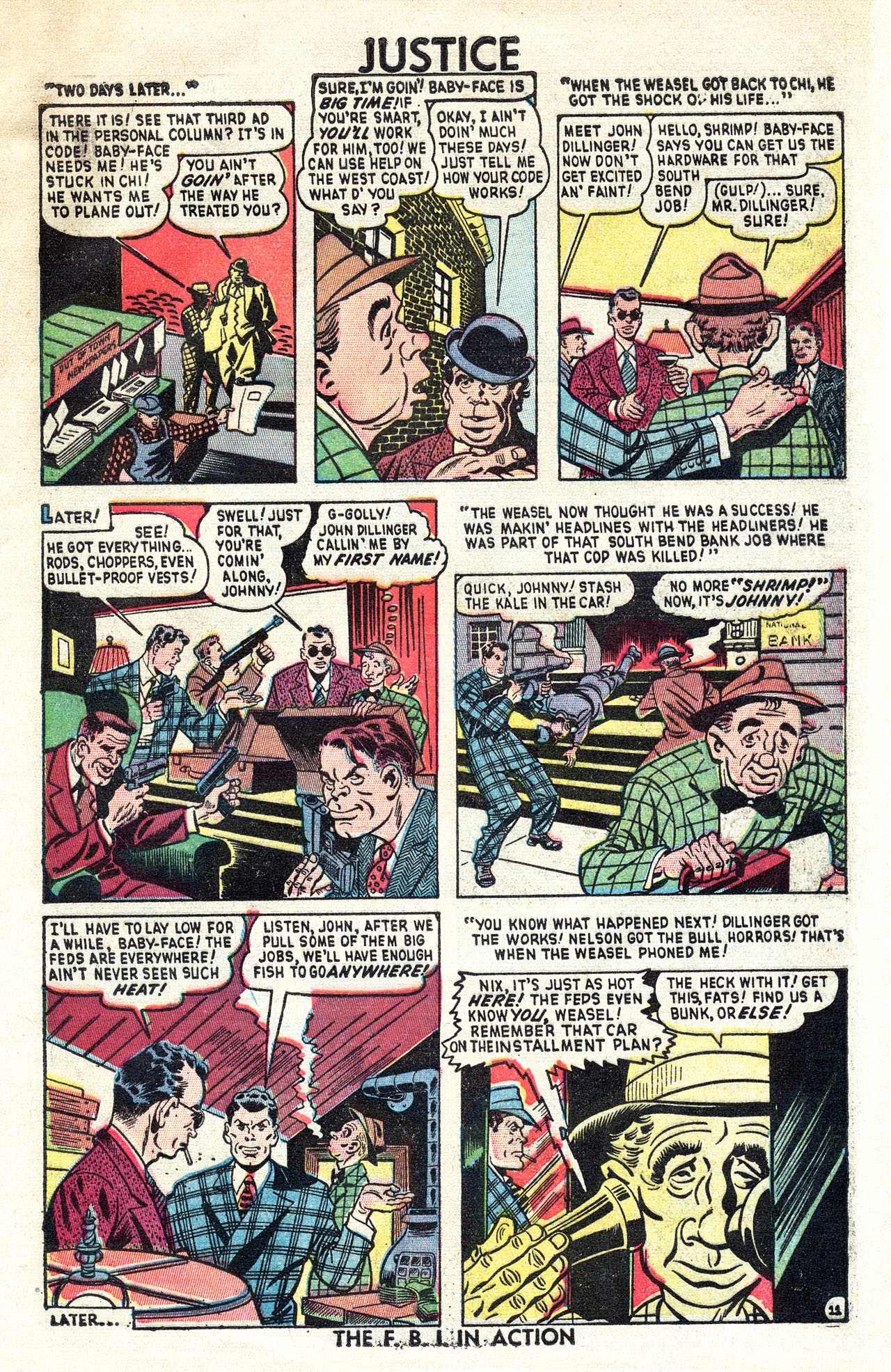 Read online Justice Comics (1947) comic -  Issue #4 - 13