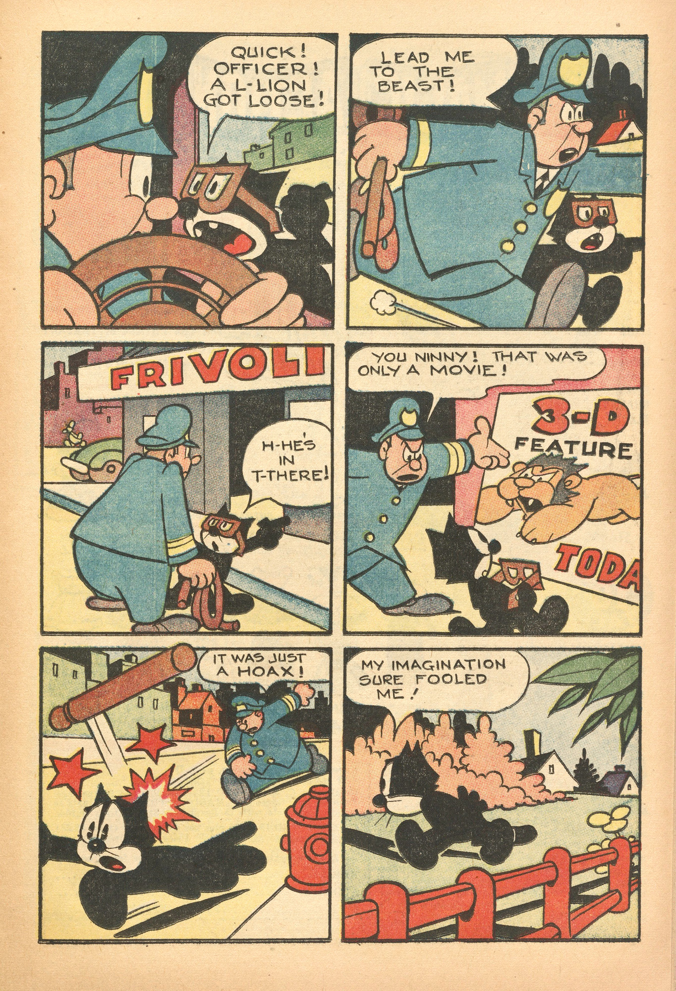 Read online Felix the Cat (1951) comic -  Issue #51 - 17