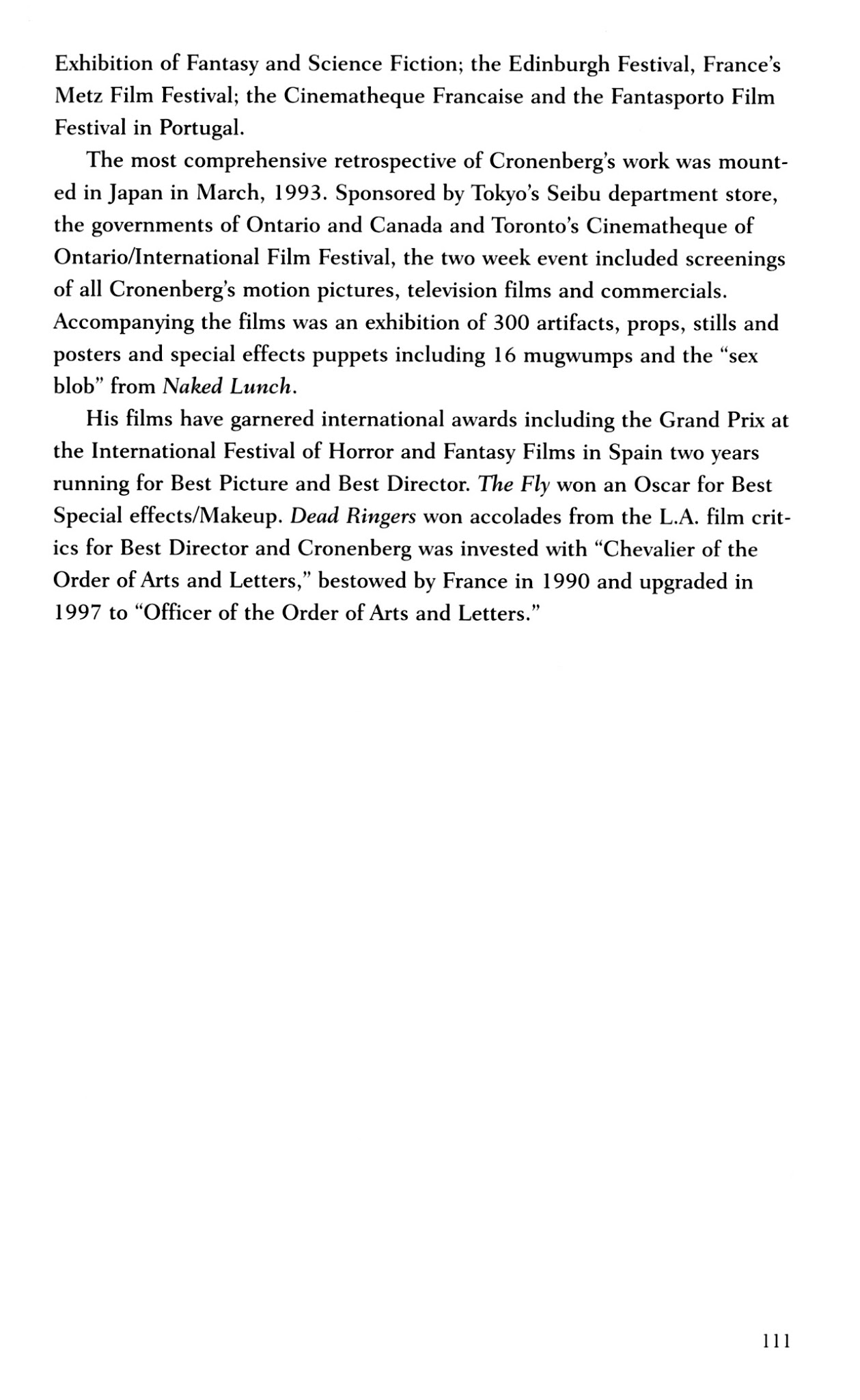 Read online eXistenZ comic -  Issue # TPB - 114