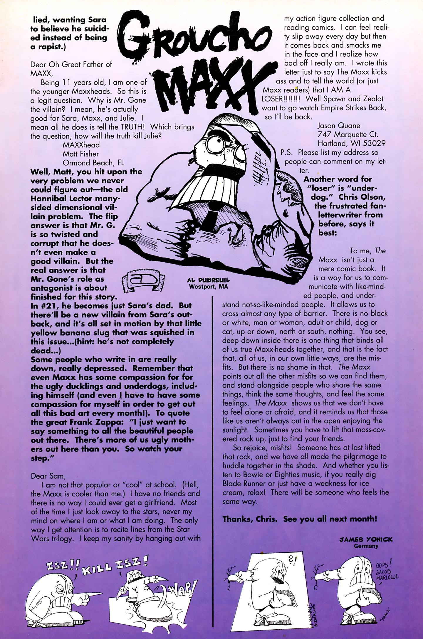 Read online The Maxx (1993) comic -  Issue #20 - 24
