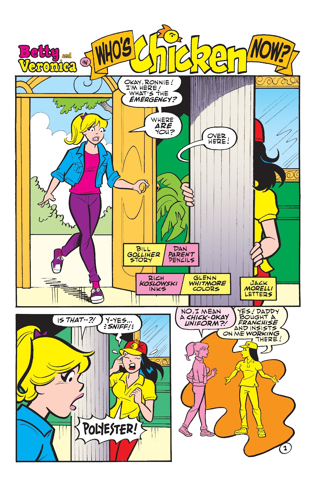 Read online Betty & Veronica Friends Forever: Go To Work comic -  Issue # Full - 8