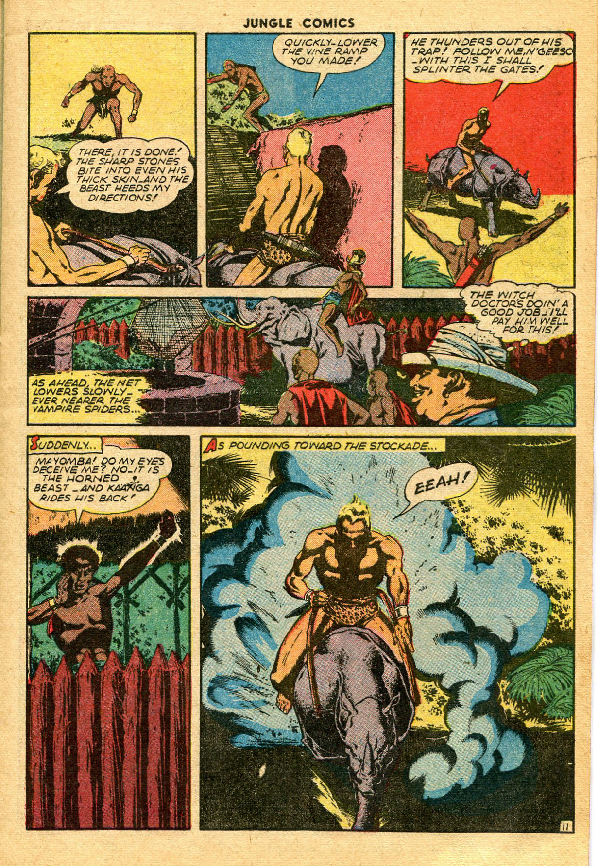 Read online Jungle Comics comic -  Issue #67 - 13
