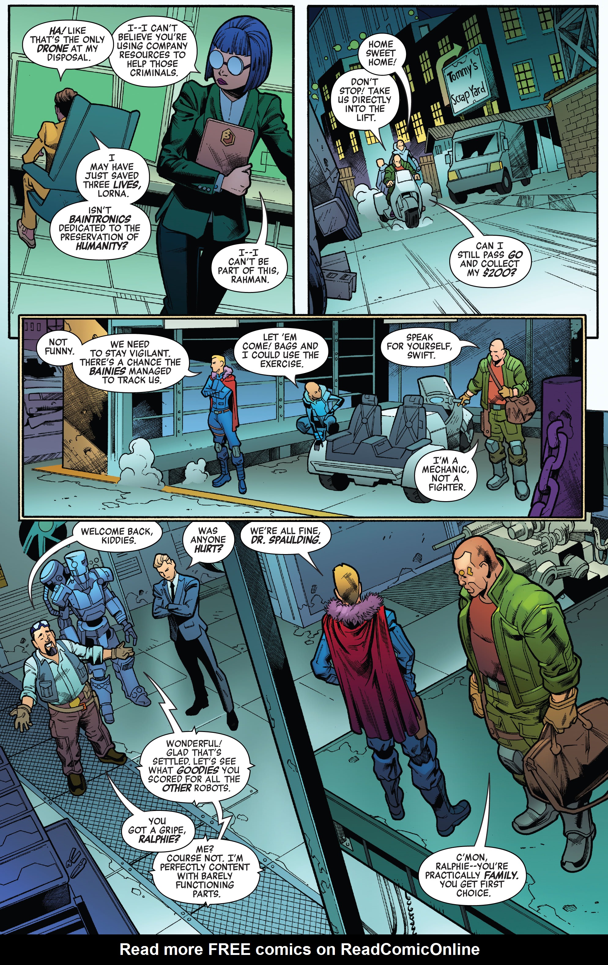 Read online 2020 Machine Man comic -  Issue #1 - 27