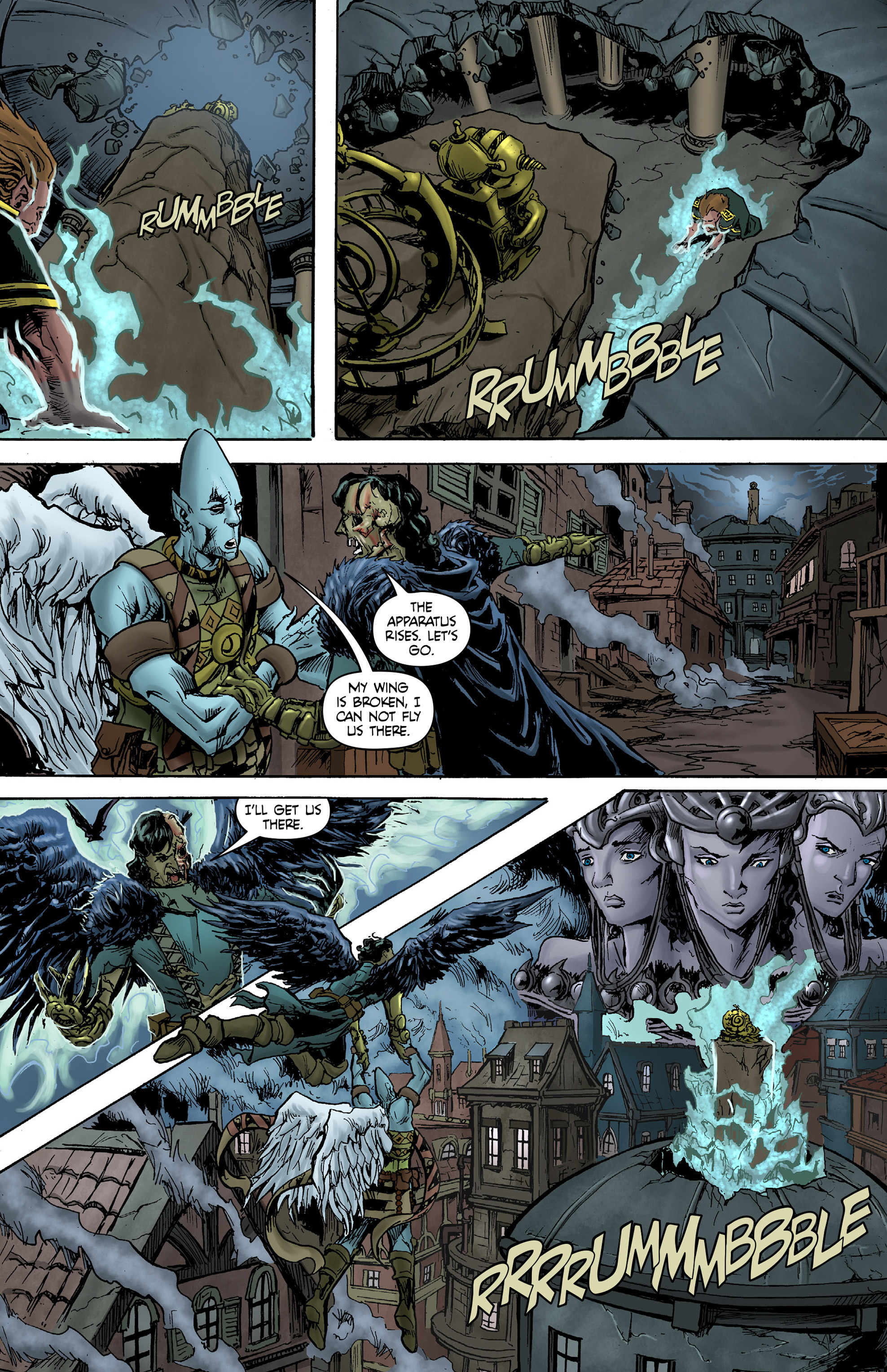 Read online Raven Nevermore comic -  Issue #9 - 25