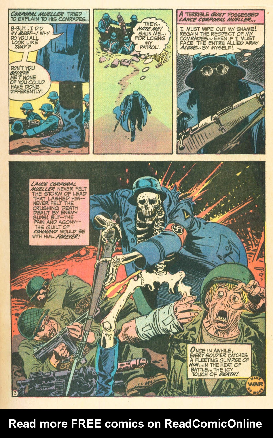 Read online Weird War Tales (1971) comic -  Issue #1 - 24