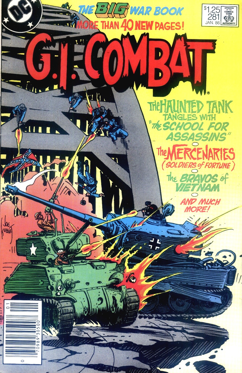 Read online G.I. Combat (1952) comic -  Issue #281 - 1