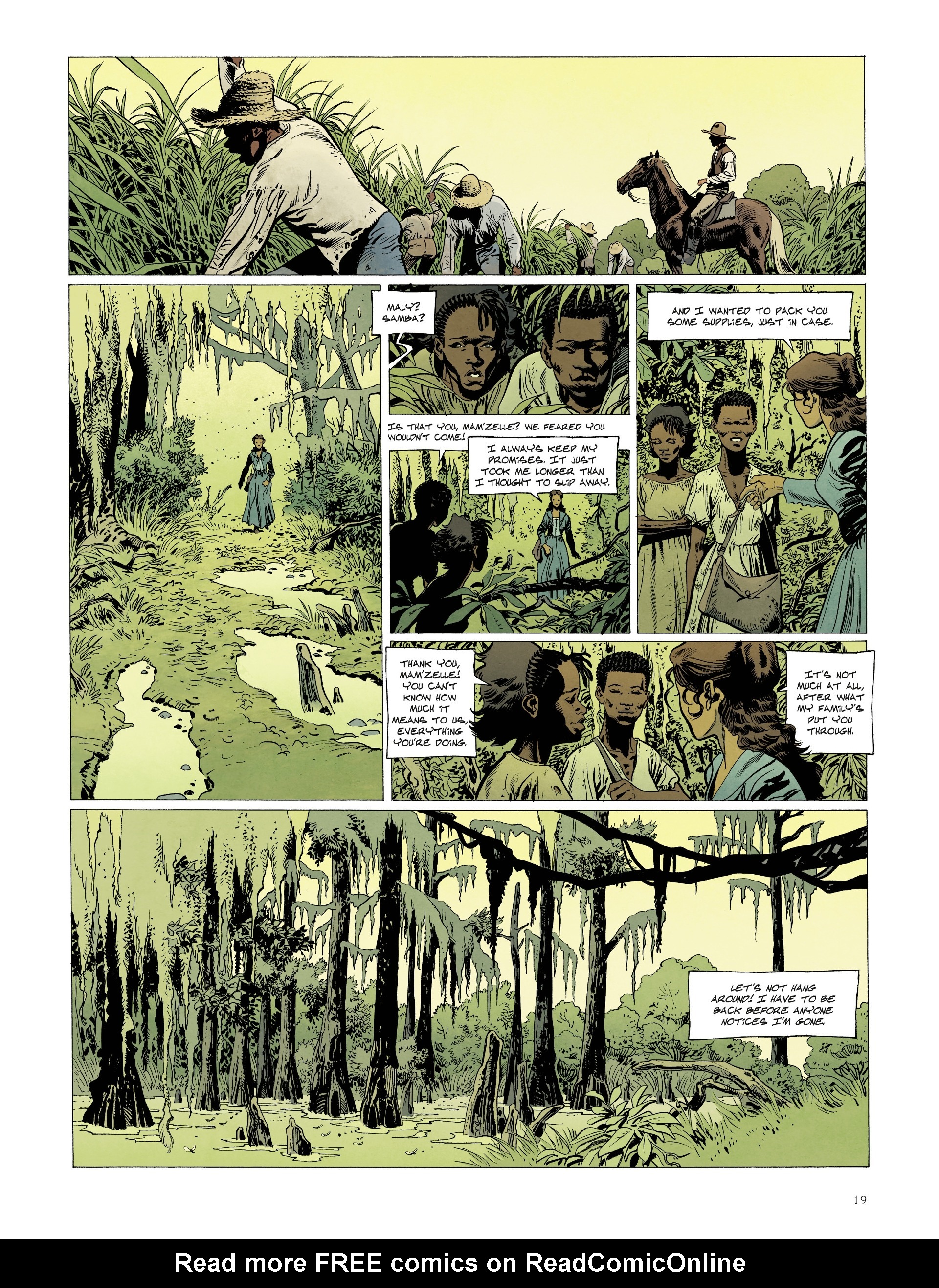 Read online Louisiana: The Color of Blood comic -  Issue #1 - 21