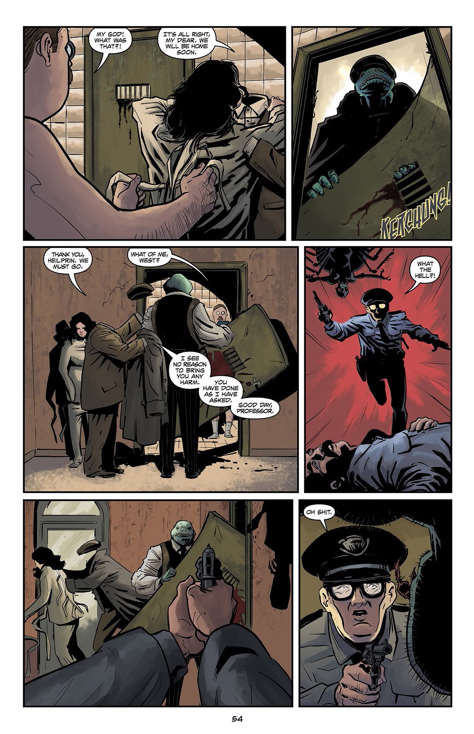 Read online Lovecraft P.I. - The Curious Case of ReAnimator comic -  Issue # TPB - 55