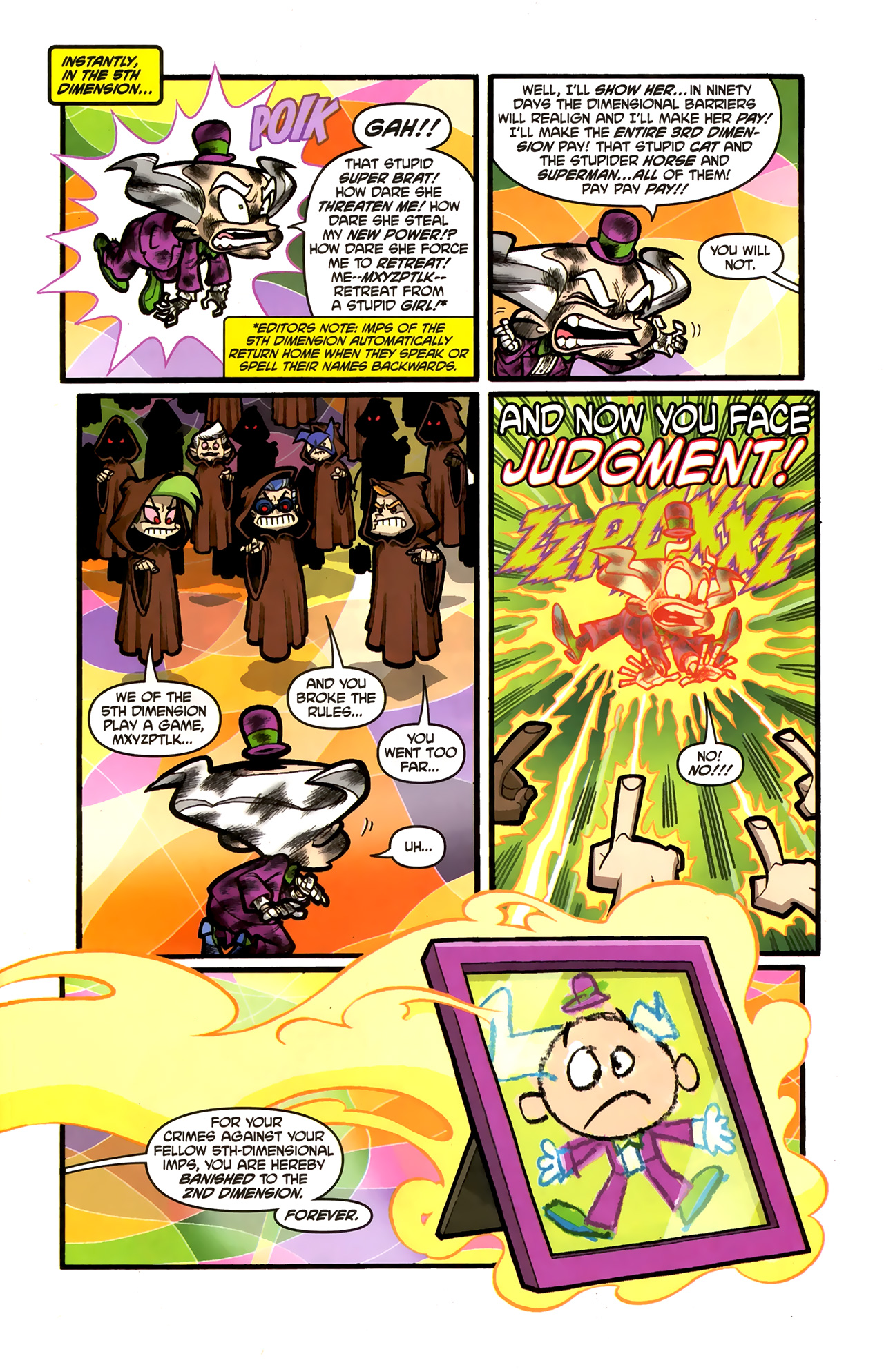 Read online Supergirl: Cosmic Adventures in the 8th Grade comic -  Issue #6 - 18