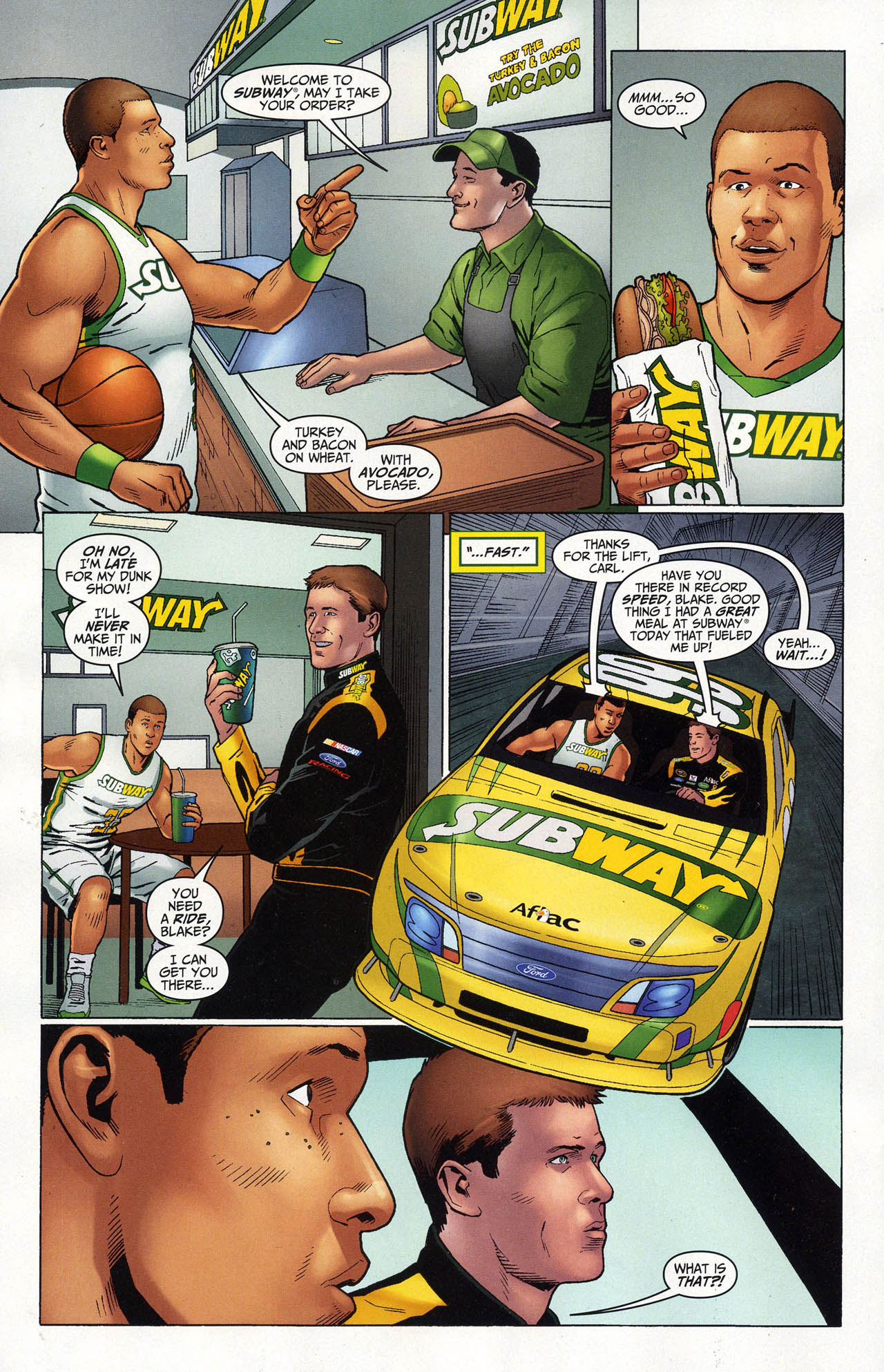 Read online Subway Presents: Justice League comic -  Issue #2 - 2