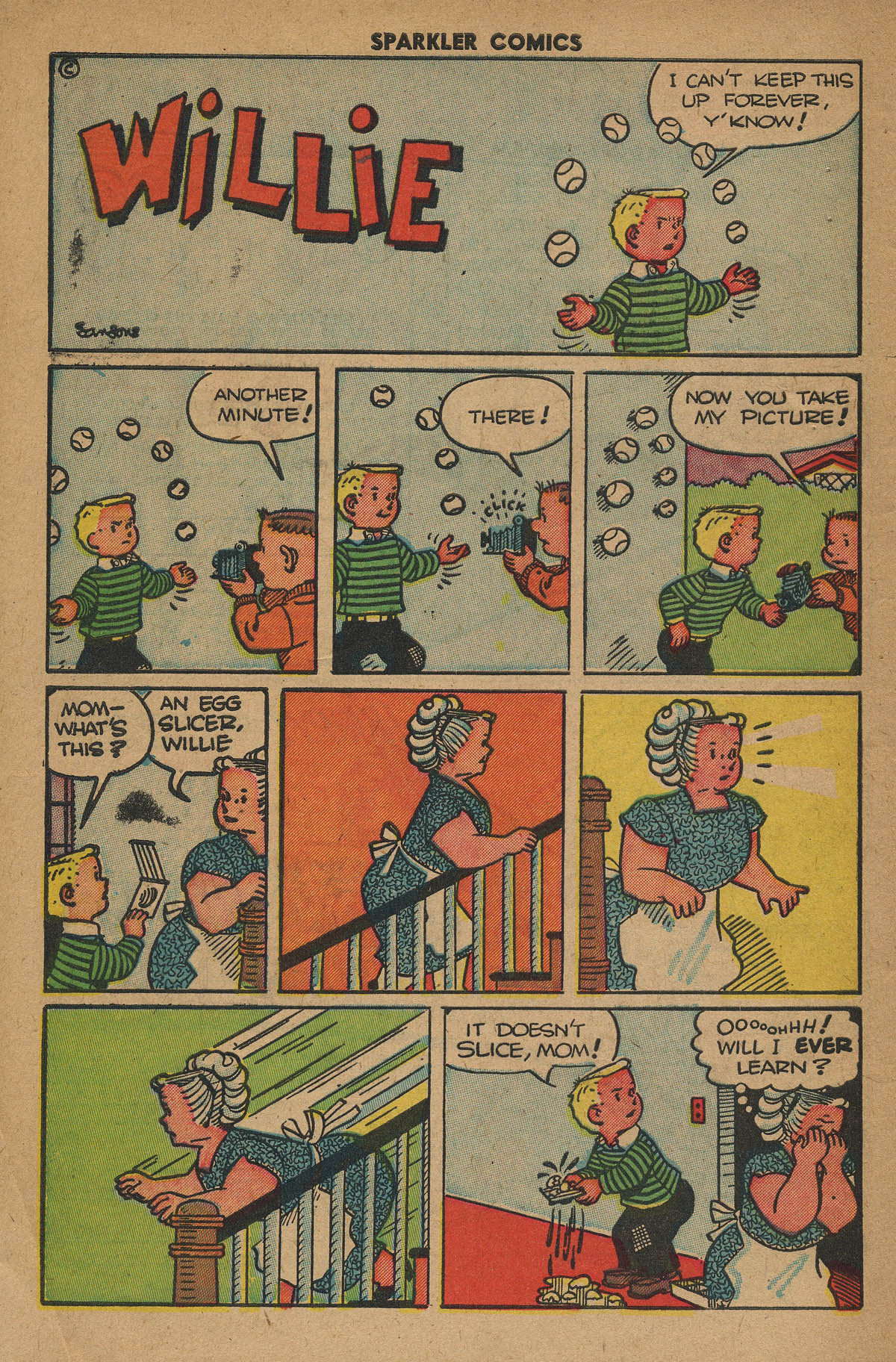 Read online Sparkler Comics comic -  Issue #99 - 32