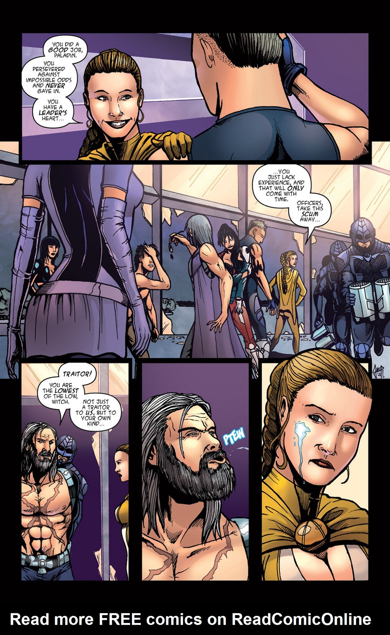 Read online Alpha Gods comic -  Issue #4 - 22