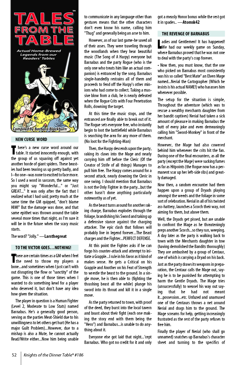 Read online Knights of the Dinner Table comic -  Issue #186 - 54