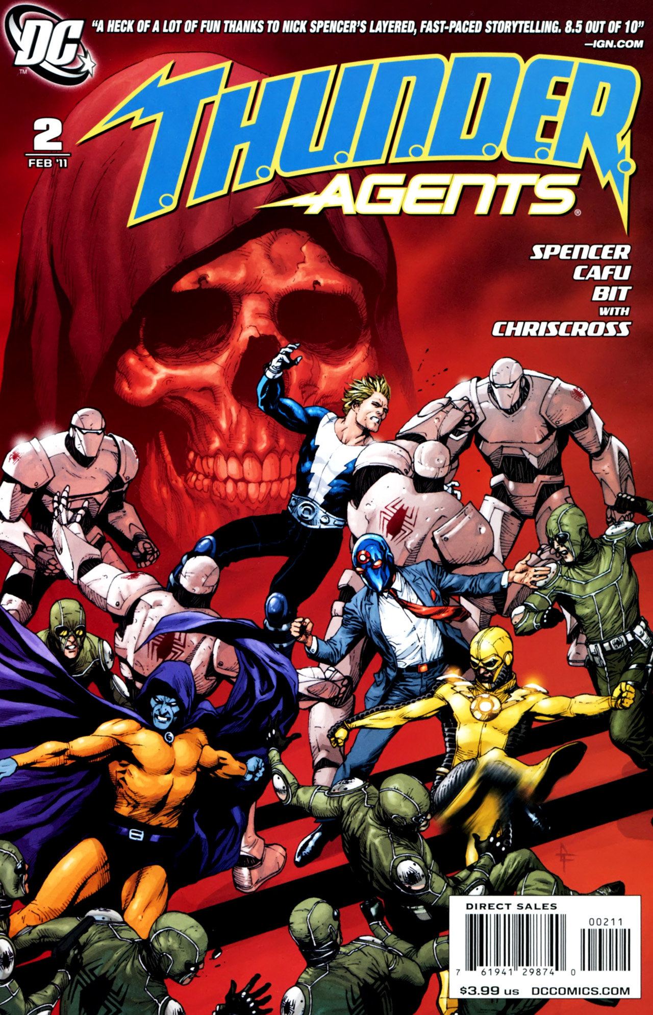 Read online T.H.U.N.D.E.R. Agents (2011) comic -  Issue #2 - 1