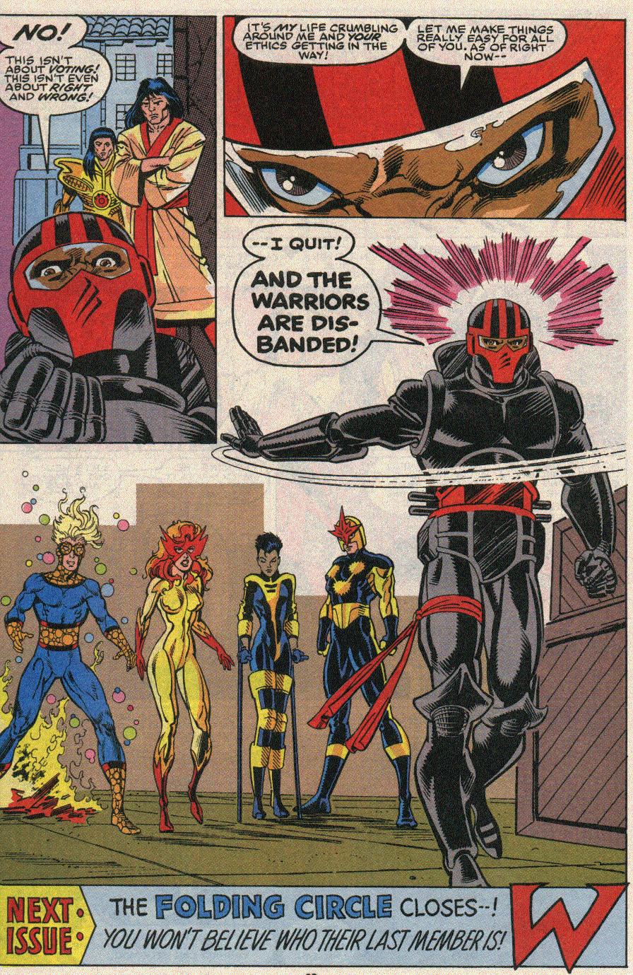 The New Warriors Issue #20 #24 - English 23