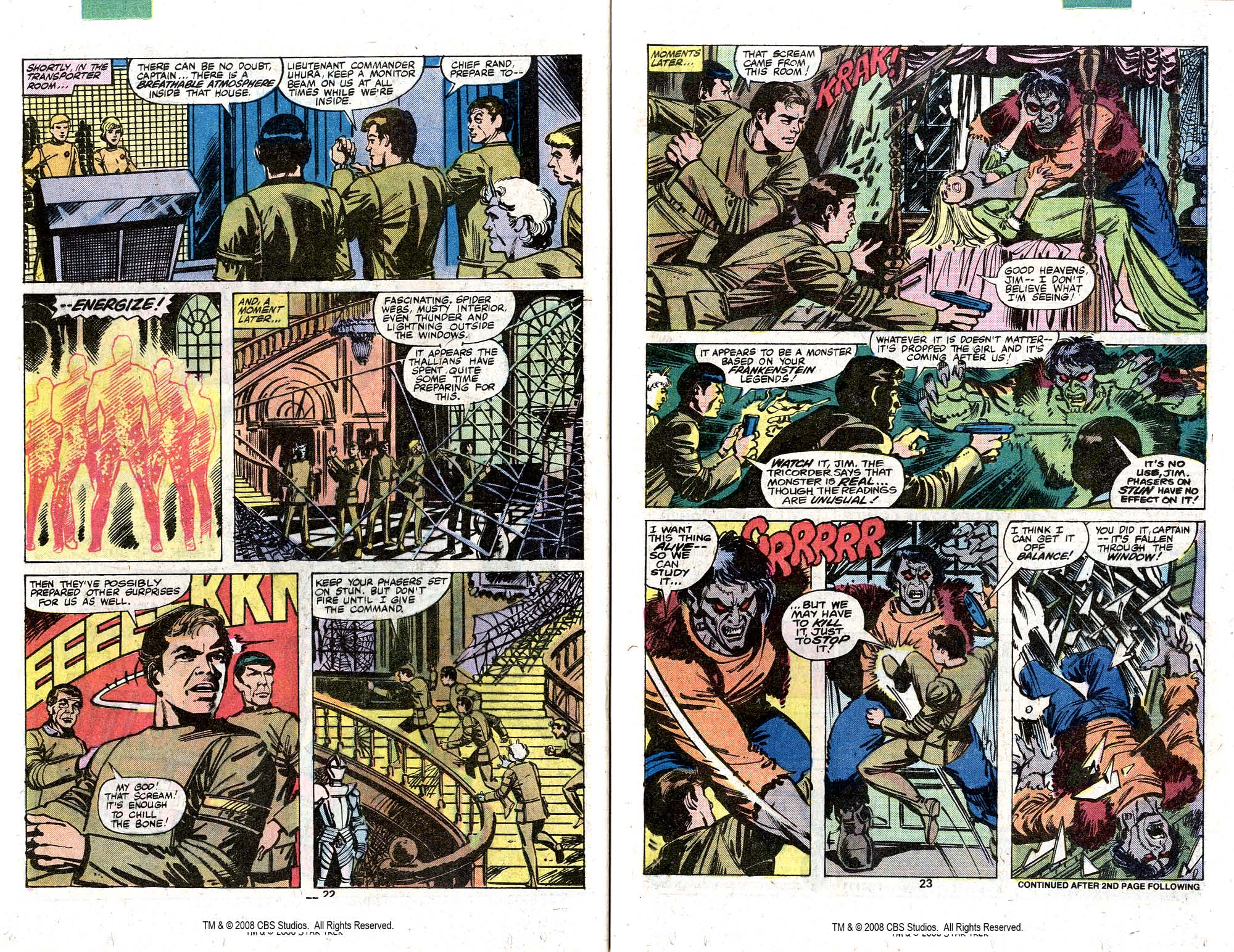 Read online Star Trek (1980) comic -  Issue #4 - 37