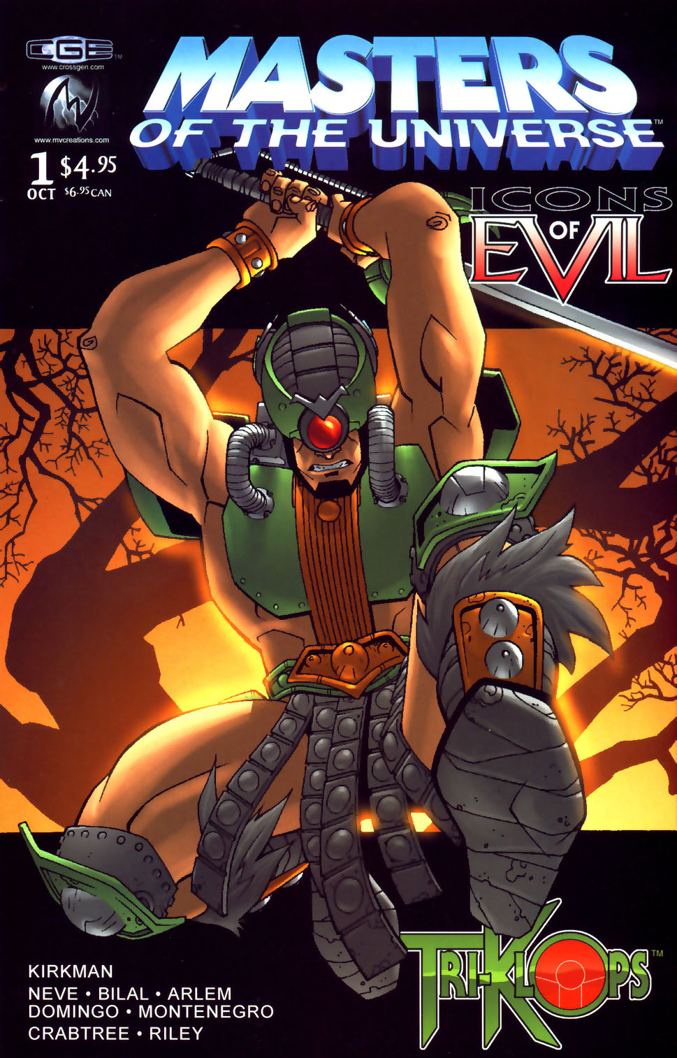 Read online Masters of the Universe: Icons of Evil comic -  Issue # Tri-Klops - 1