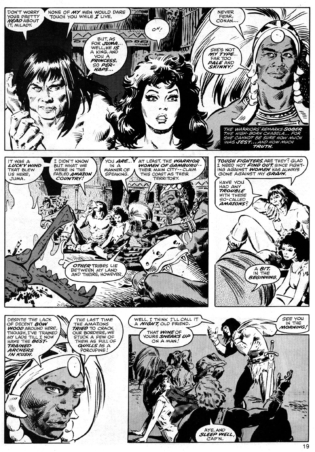 Read online The Savage Sword Of Conan comic -  Issue #41 - 19