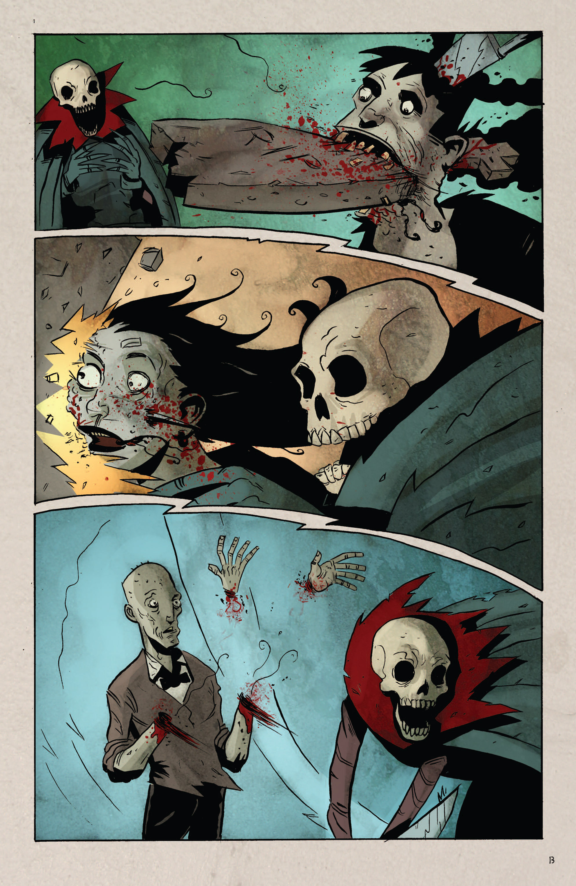 Read online Secret Skull comic -  Issue #3 - 14