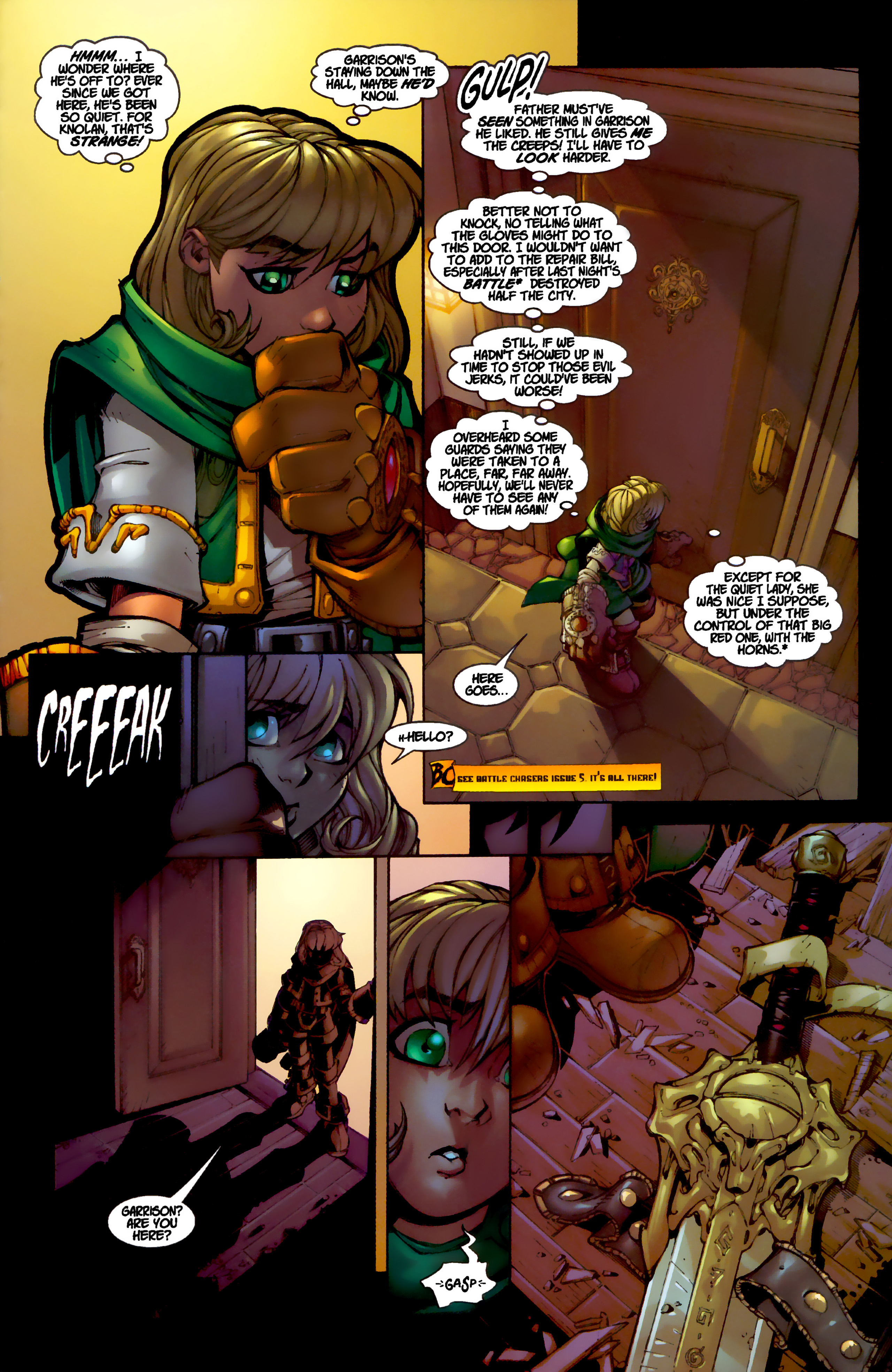 Read online Battle Chasers (1998) comic -  Issue #7 - 11