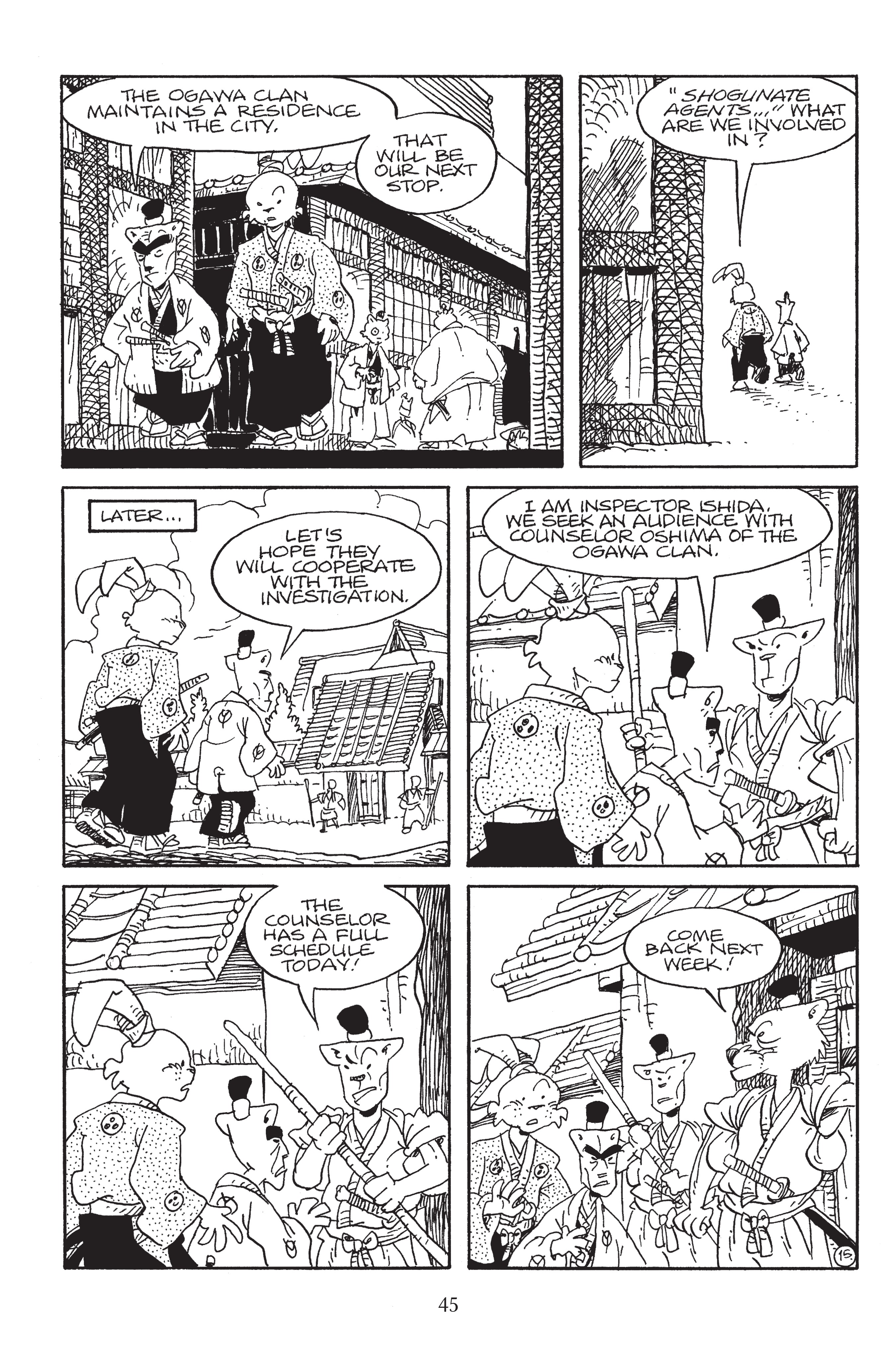 Read online Usagi Yojimbo: The Hidden comic -  Issue # _TPB (Part 1) - 45