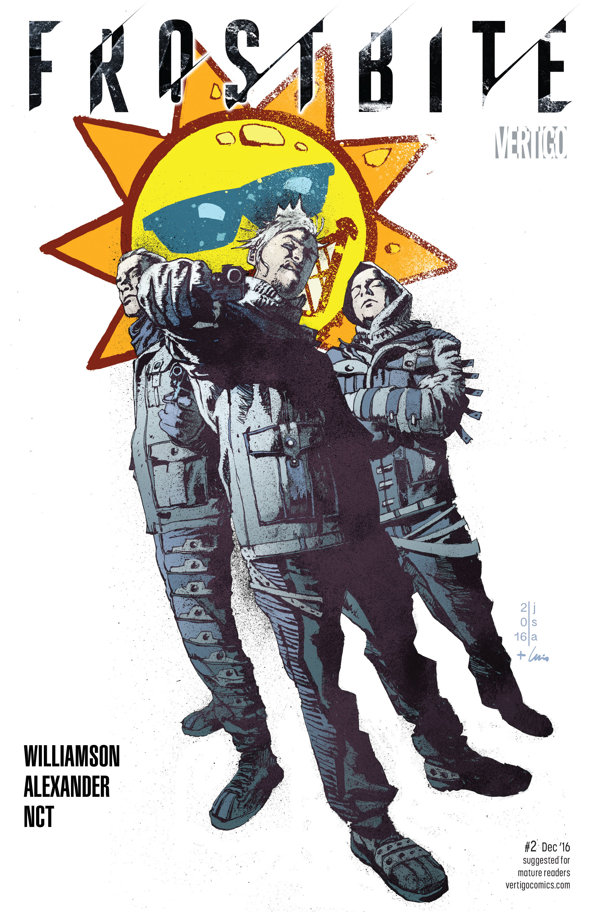 Read online Frostbite comic -  Issue #2 - 1