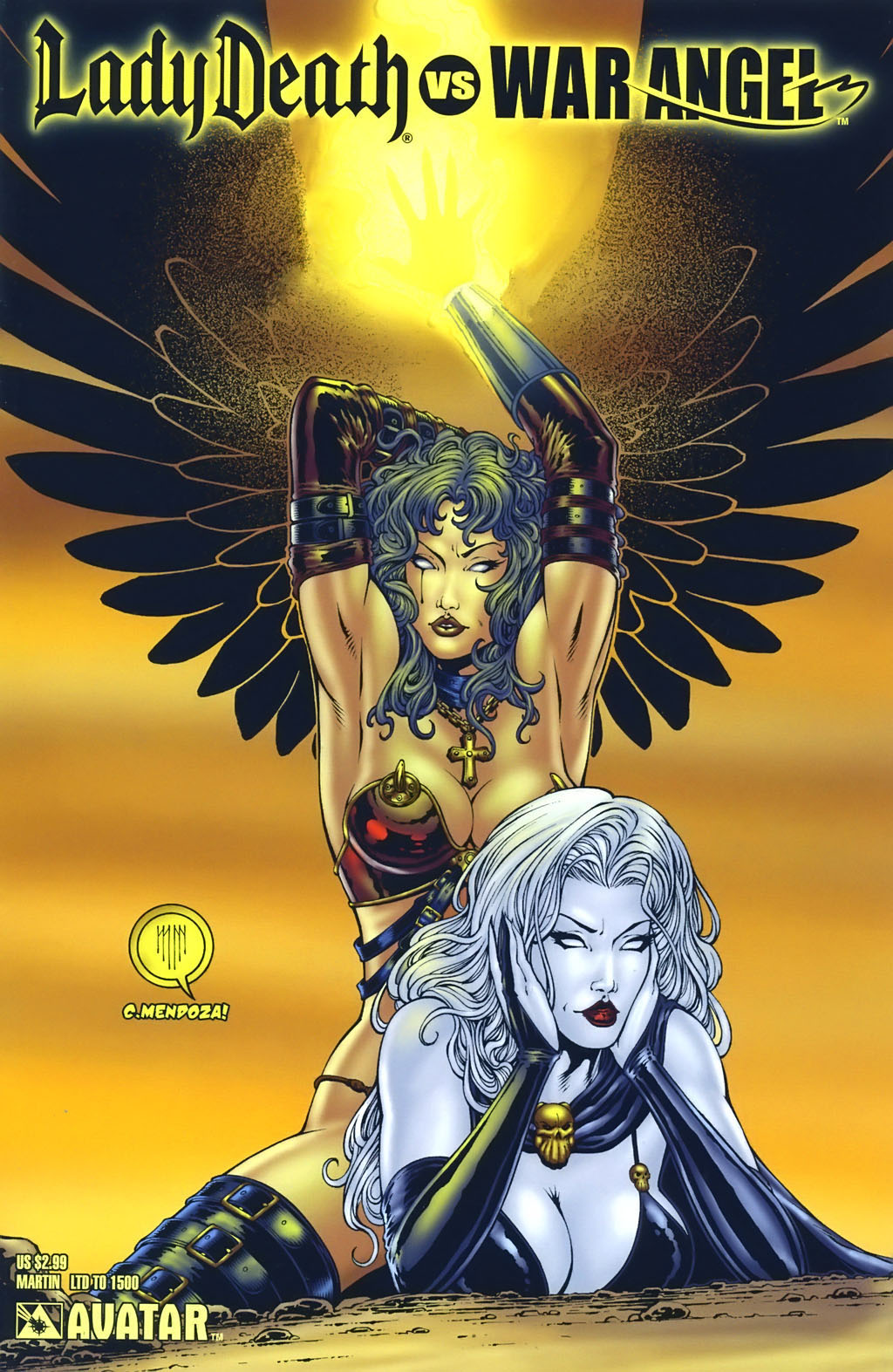Read online Brian Pulido's Lady Death vs War Angel comic -  Issue # Full - 2