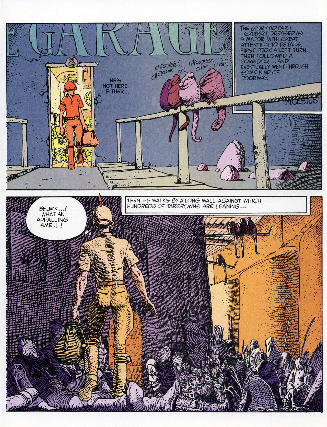 Read online Epic Graphic Novel: Moebius comic -  Issue # TPB 3 - 47
