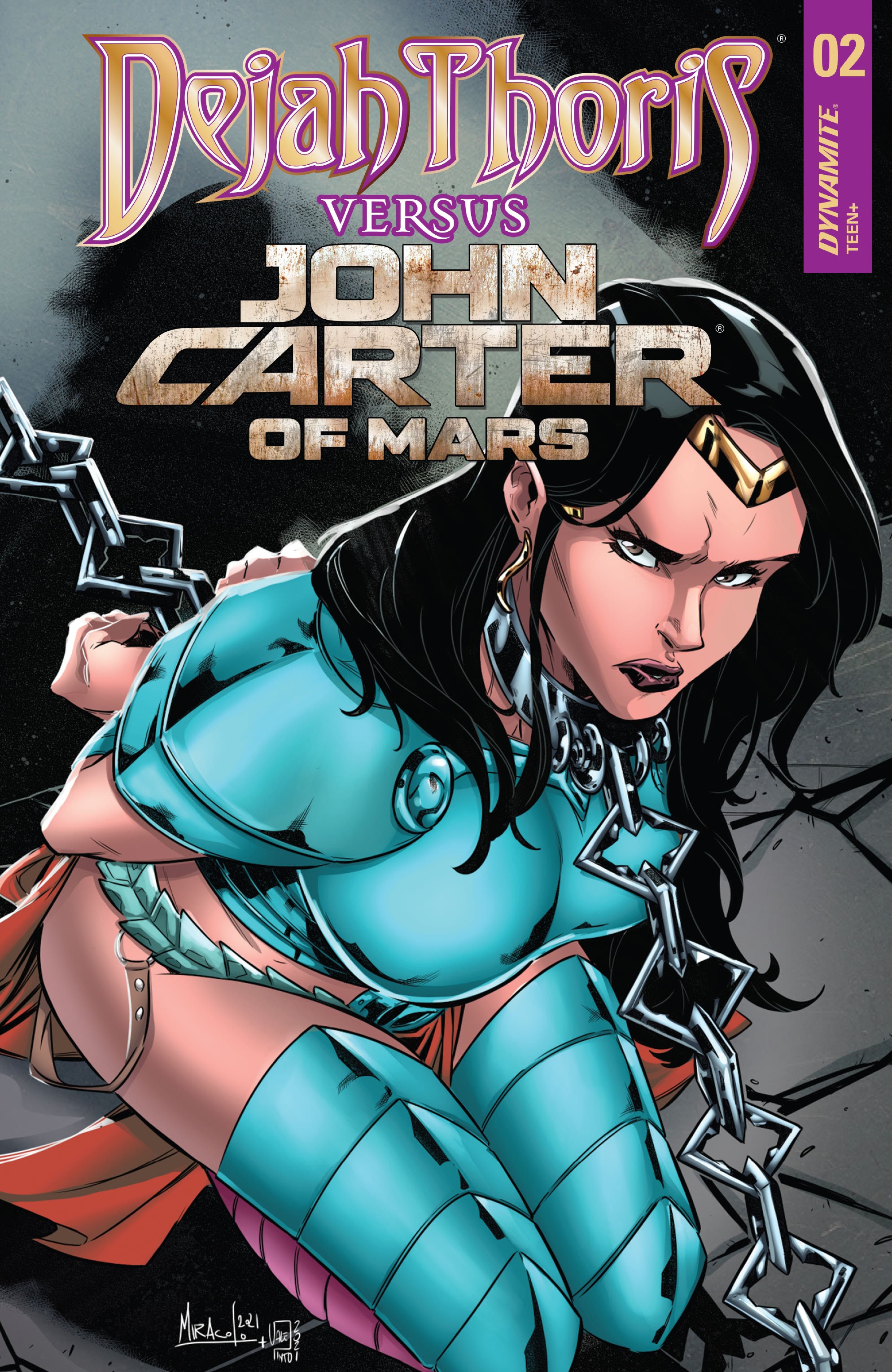 Read online Dejah Thoris vs. John Carter of Mars comic -  Issue #2 - 3
