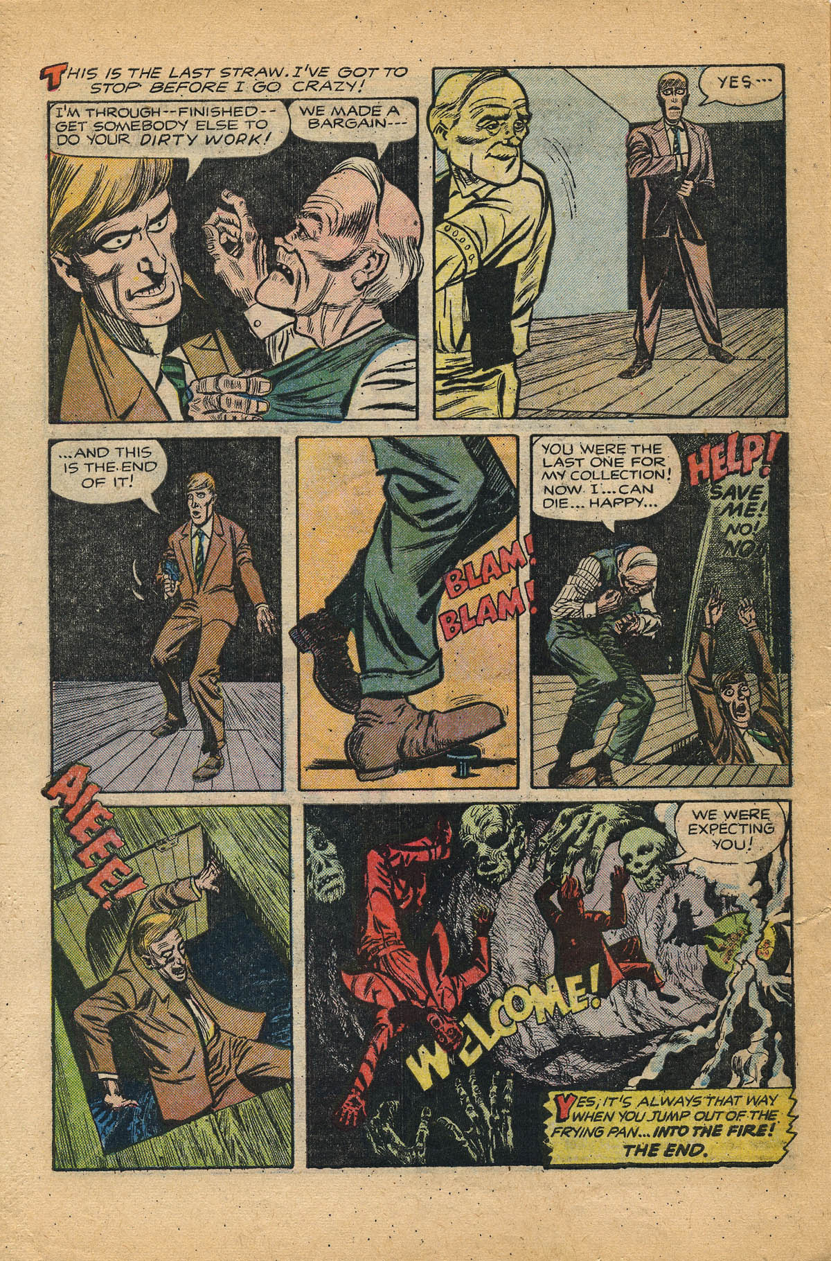 Read online Weird Mysteries (1952) comic -  Issue #2 - 32