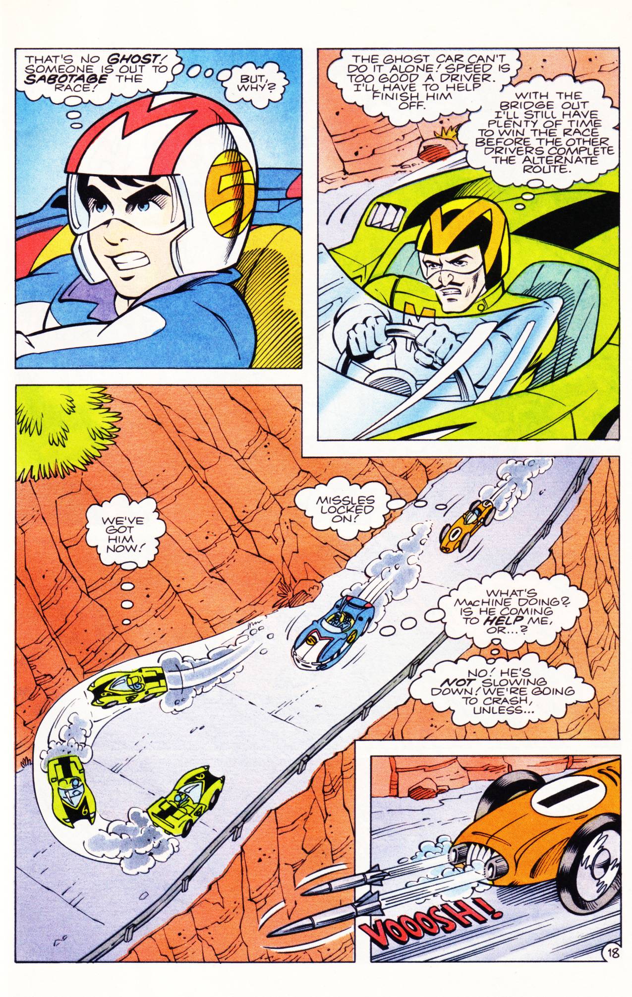 Read online The New Adventures of Speed Racer comic -  Issue #2 - 19