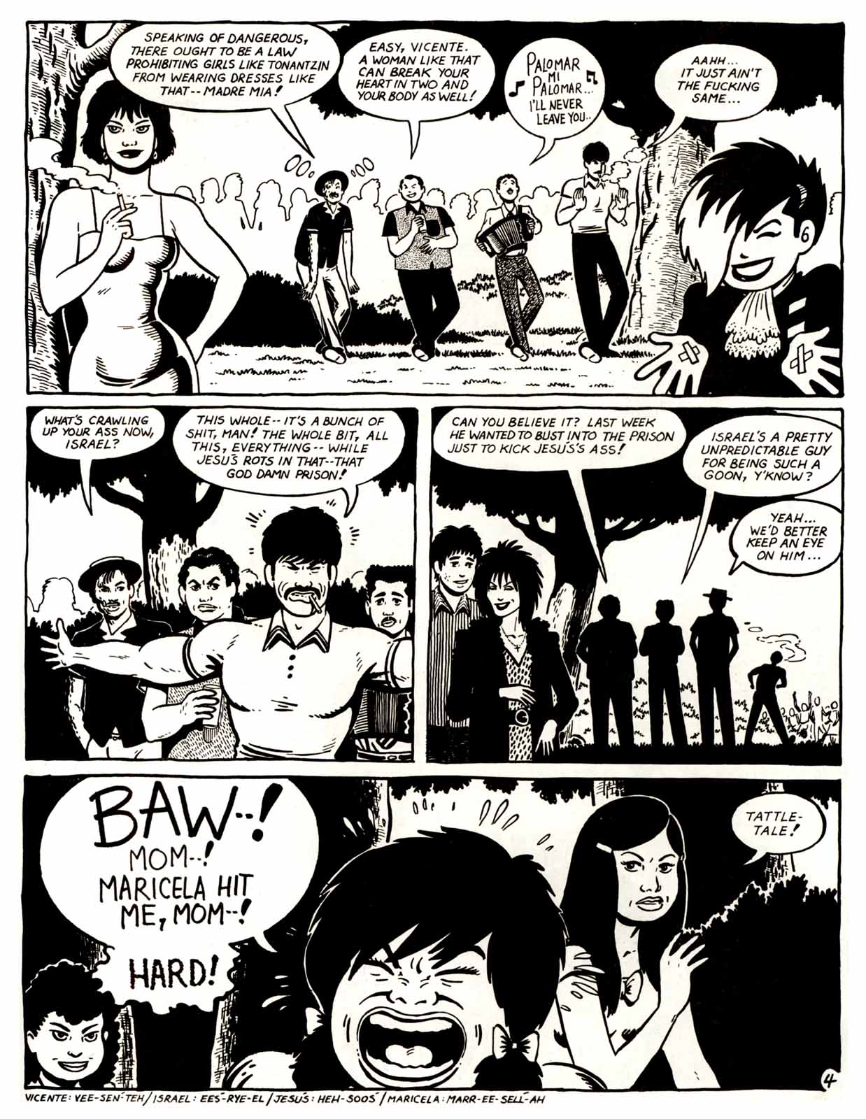 Read online Love and Rockets (1982) comic -  Issue #10 - 37