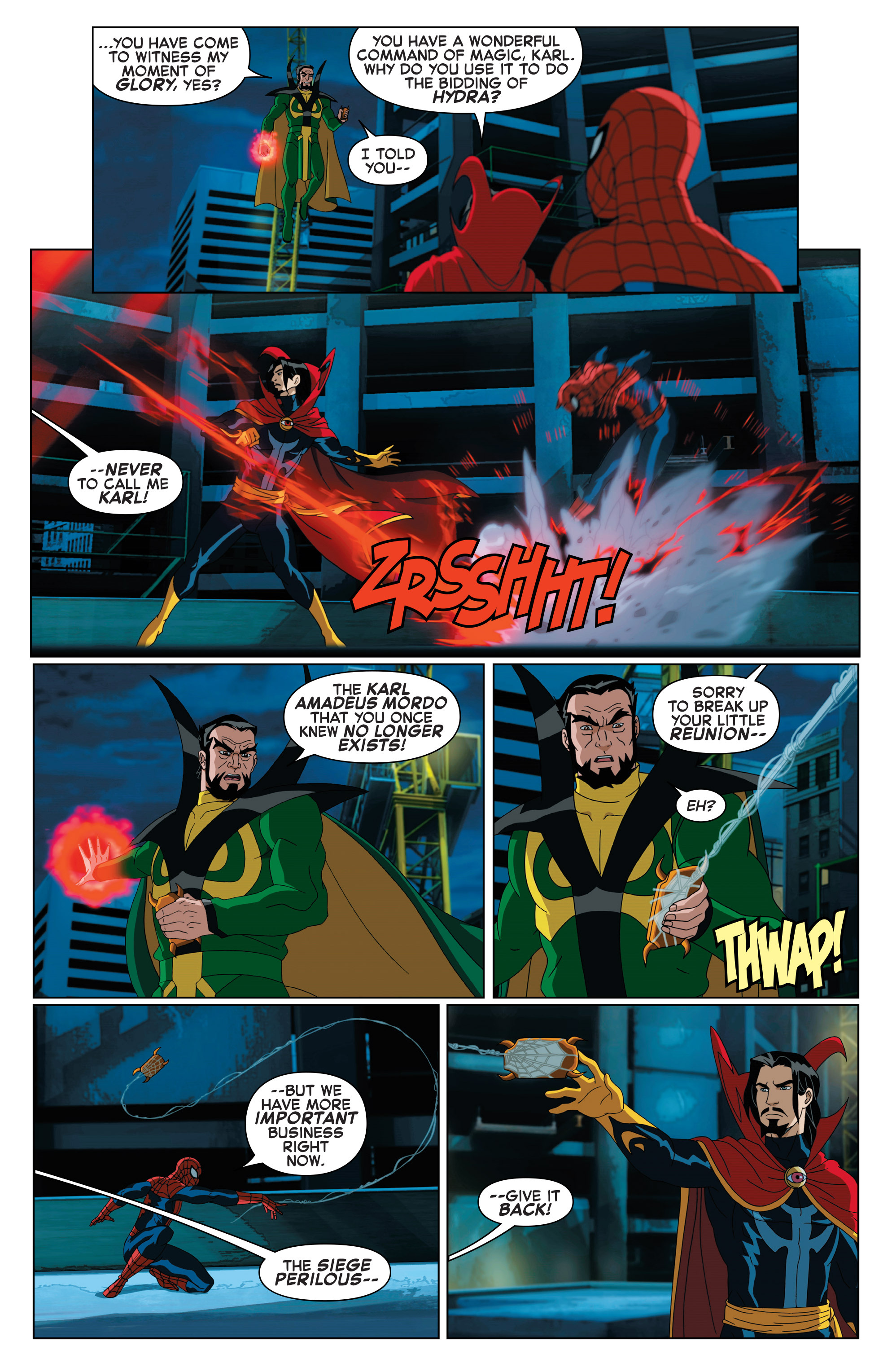 Read online Marvel Universe Ultimate Spider-Man Vs. The Sinister Six comic -  Issue #3 - 6