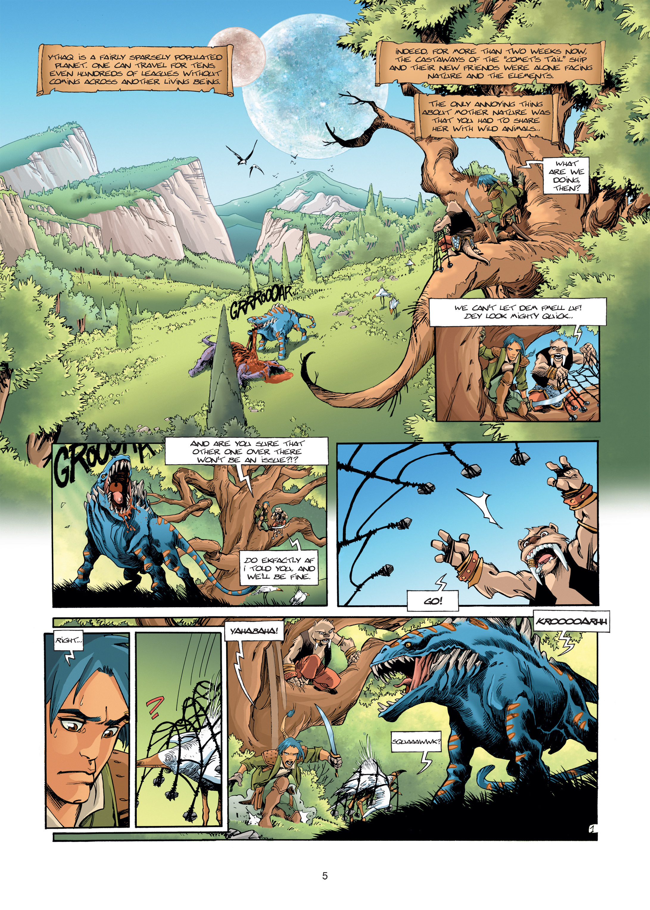 Read online Ythaq comic -  Issue #2 - 5