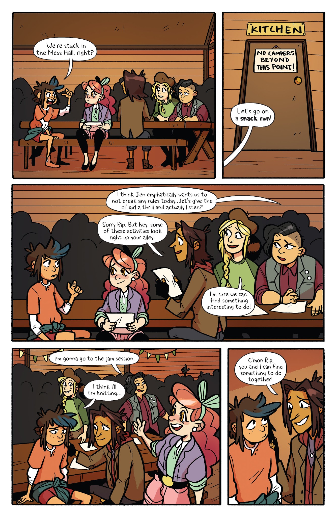 Read online Lumberjanes comic -  Issue #49 - 8