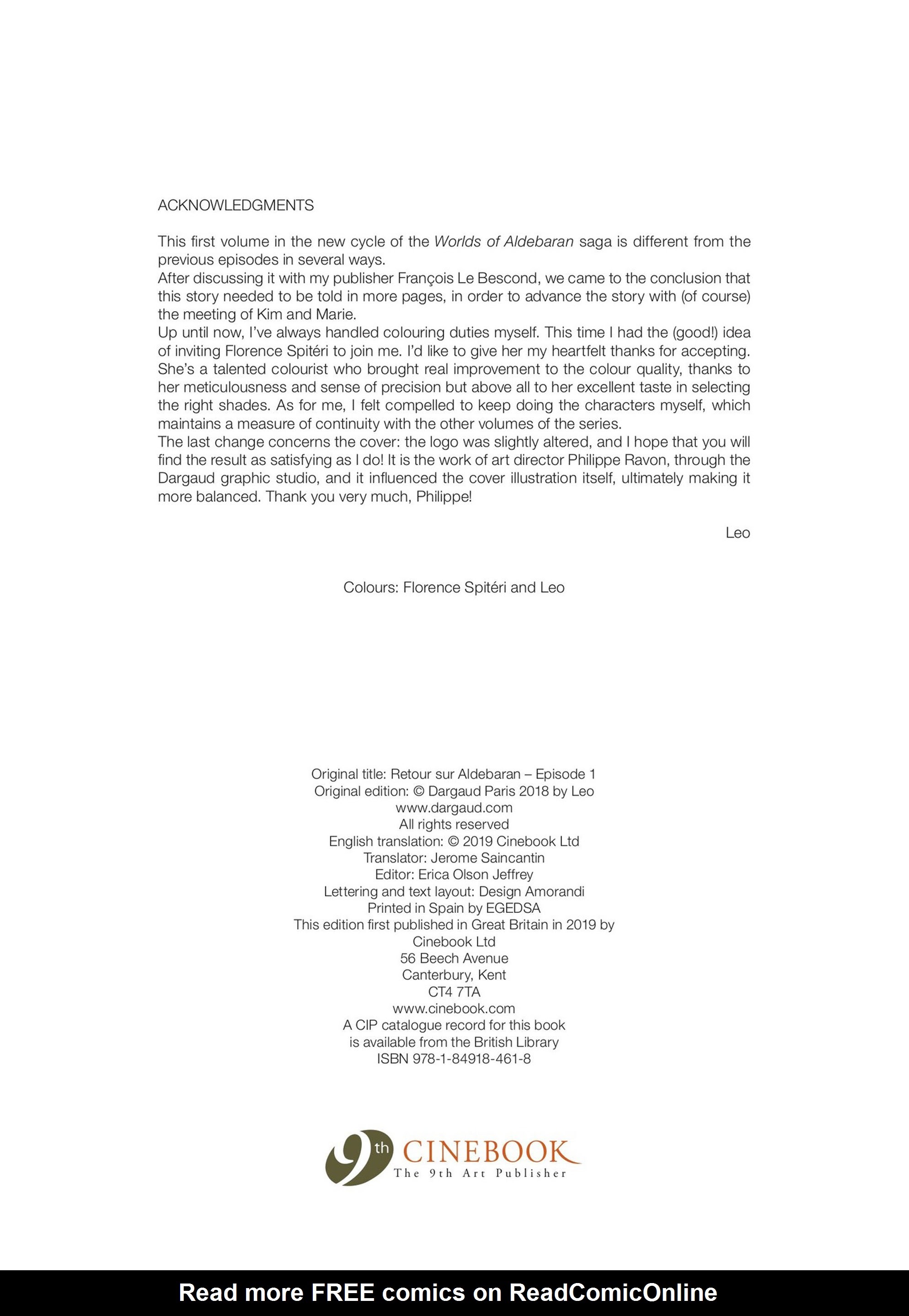 Read online Return to Aldebaran comic -  Issue #1 - 3